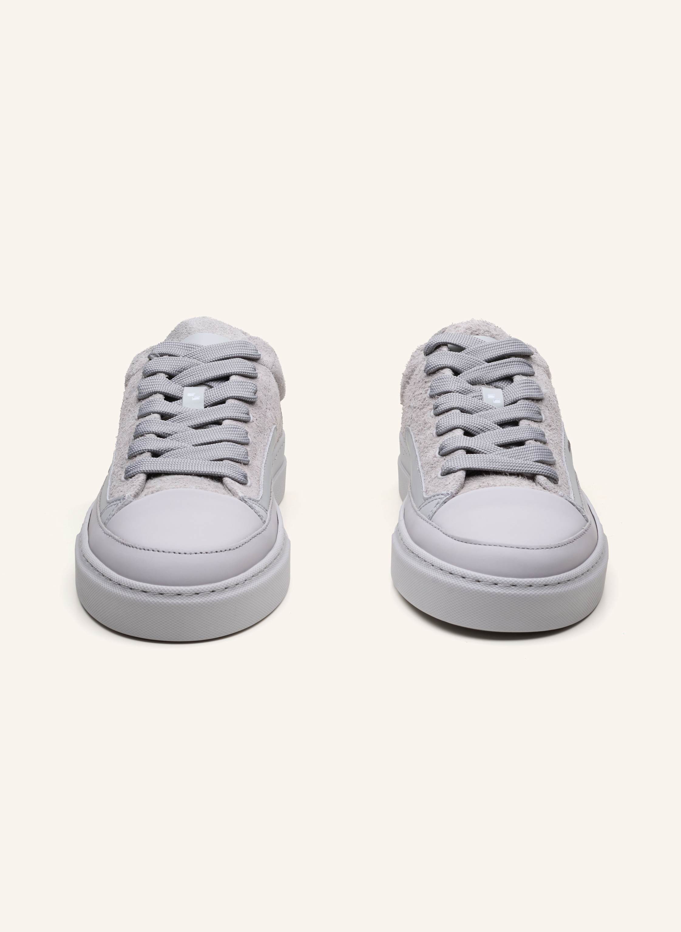 Thumbnail - Filling Pieces Sneaker Riviera Fuzz grau