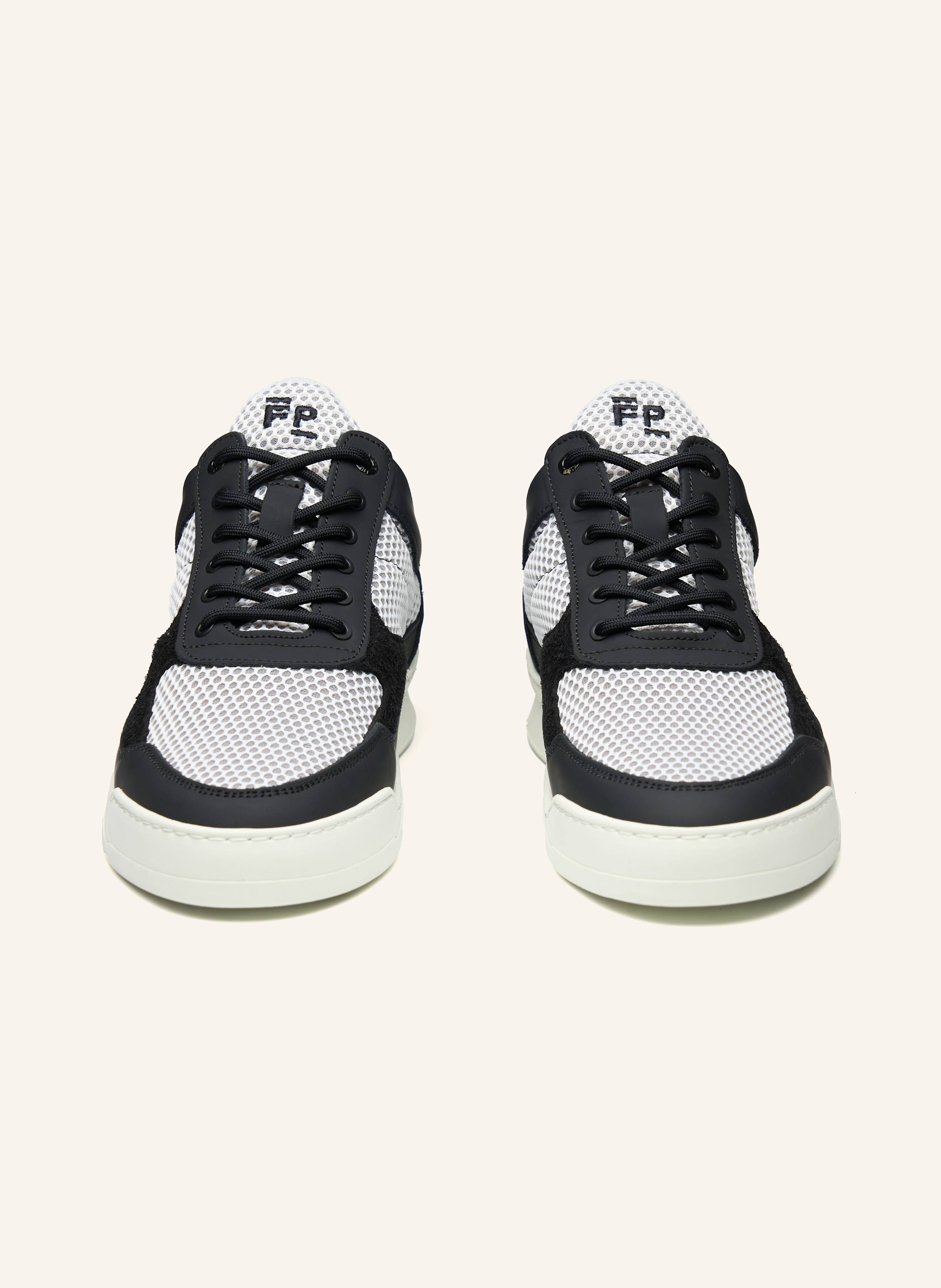 Thumbnail - Filling Pieces Sneaker Low Top Ghost Mesh schwarz
