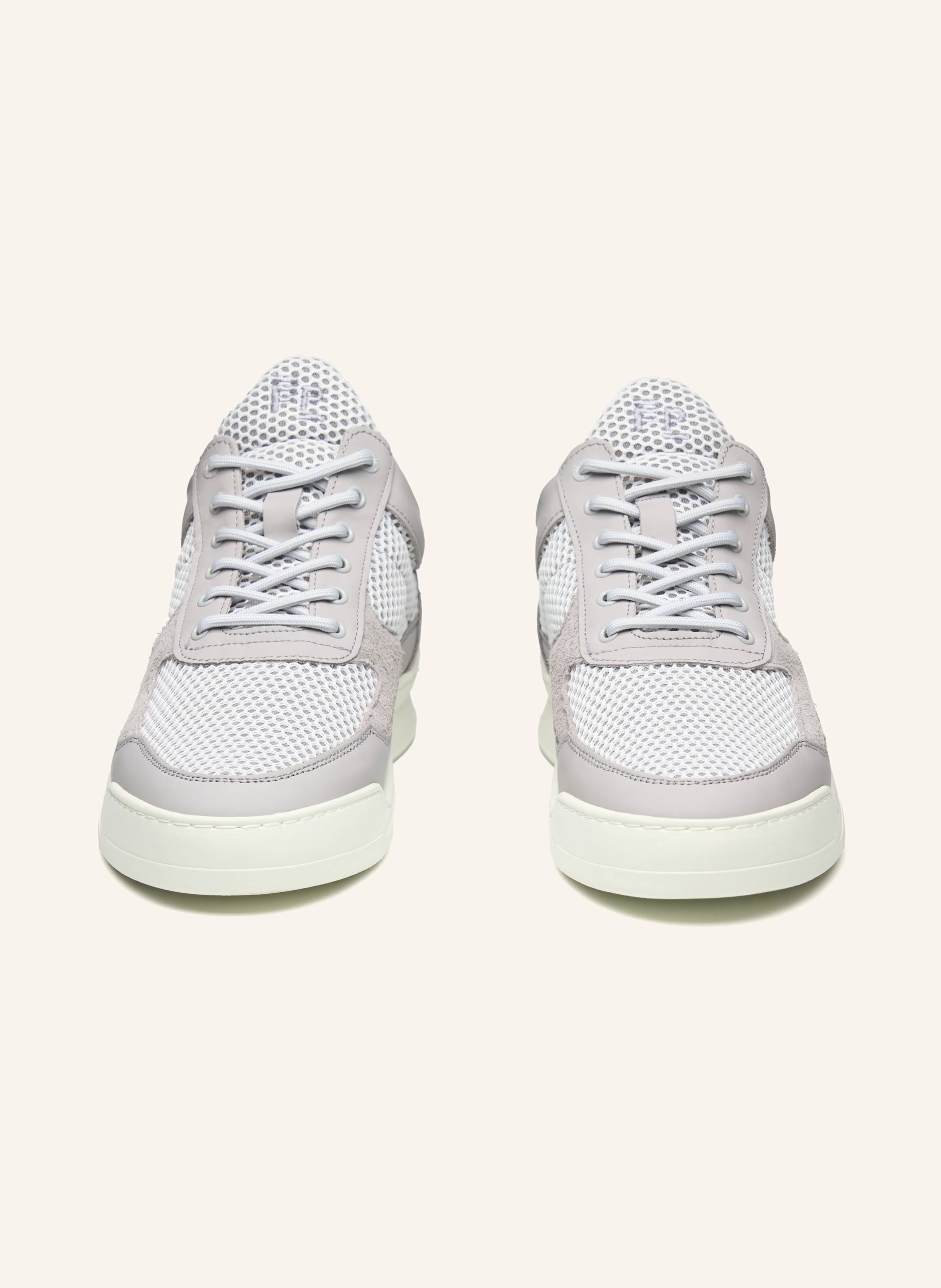 Thumbnail - Filling Pieces Sneaker Low Top Ghost Mesh grau