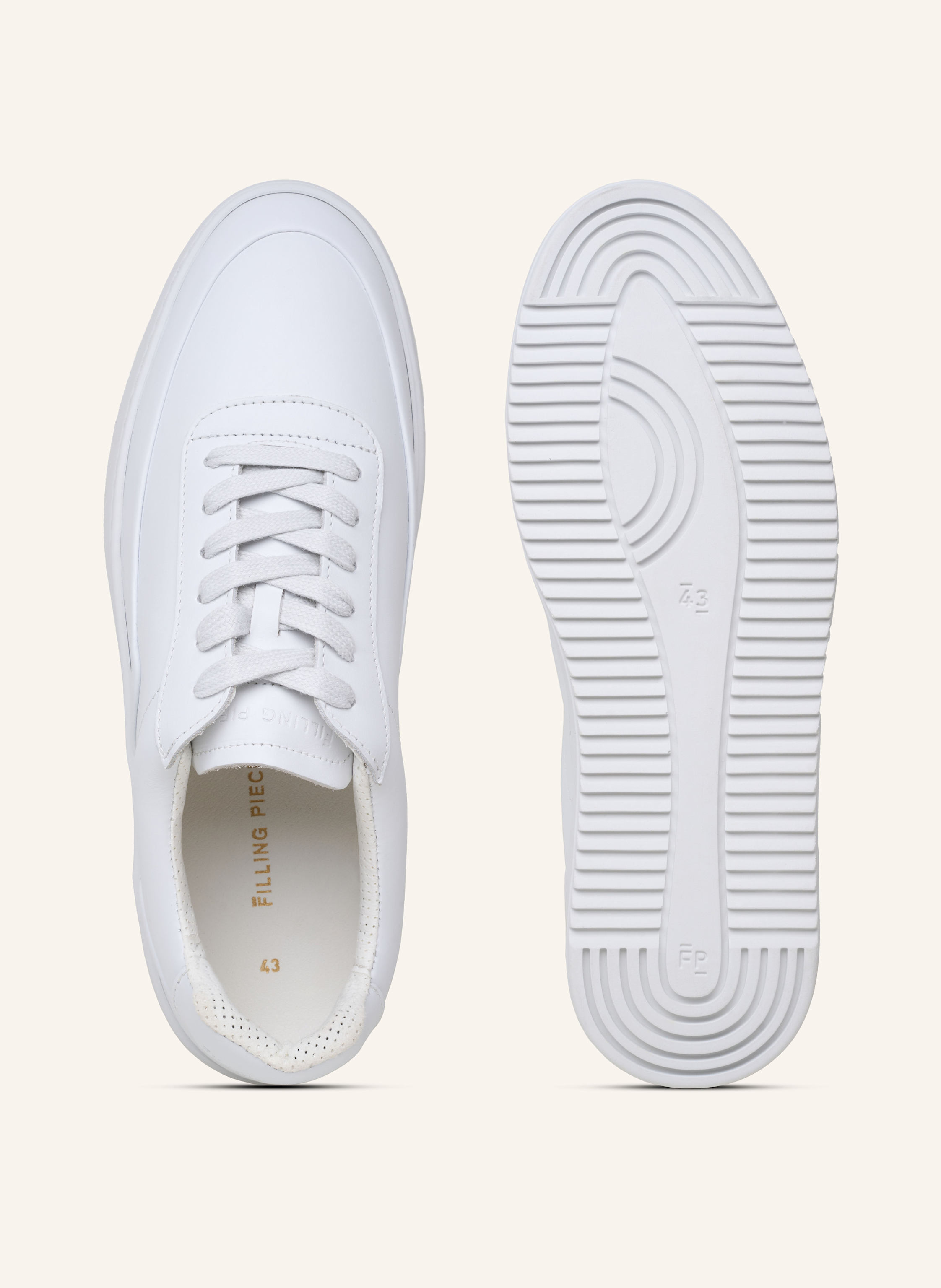 Thumbnail - Filling Pieces Sneaker Mondo Seamless weiss