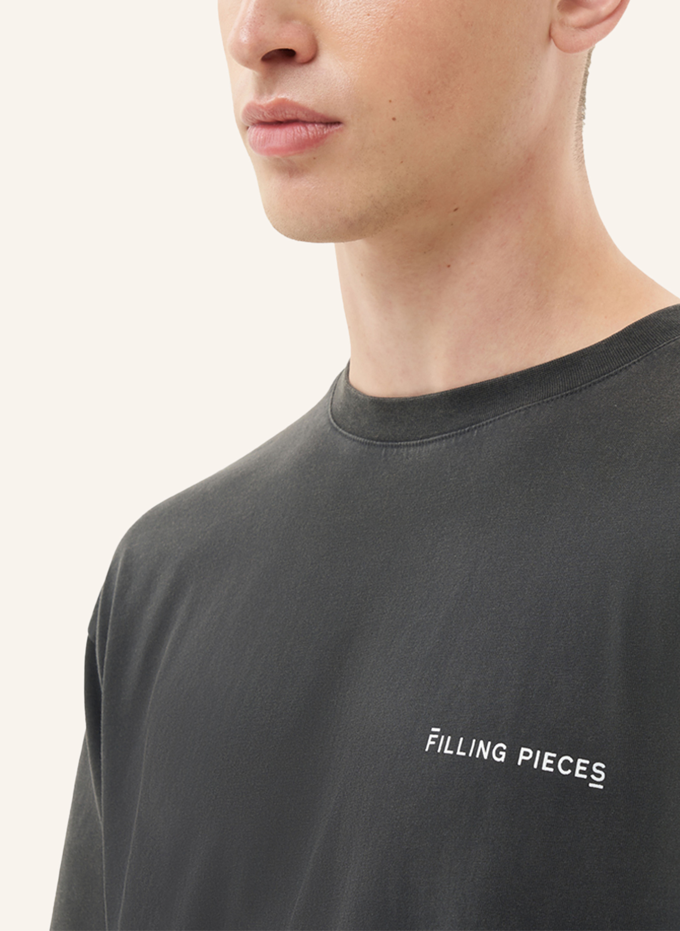 Thumbnail - Filling Pieces T-Shirt Boxy grau