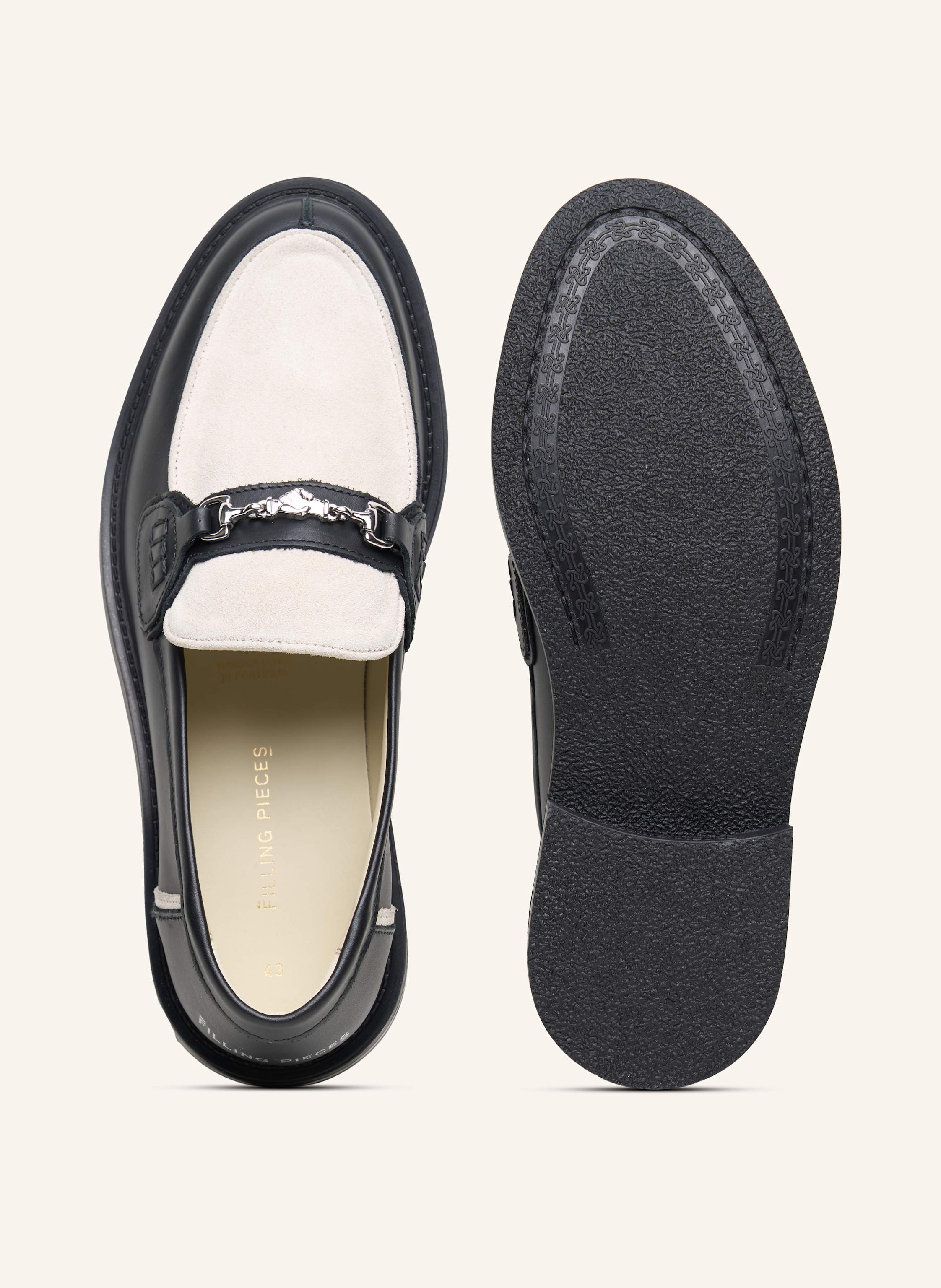 Thumbnail - Filling Pieces Slipper Hazy weiss