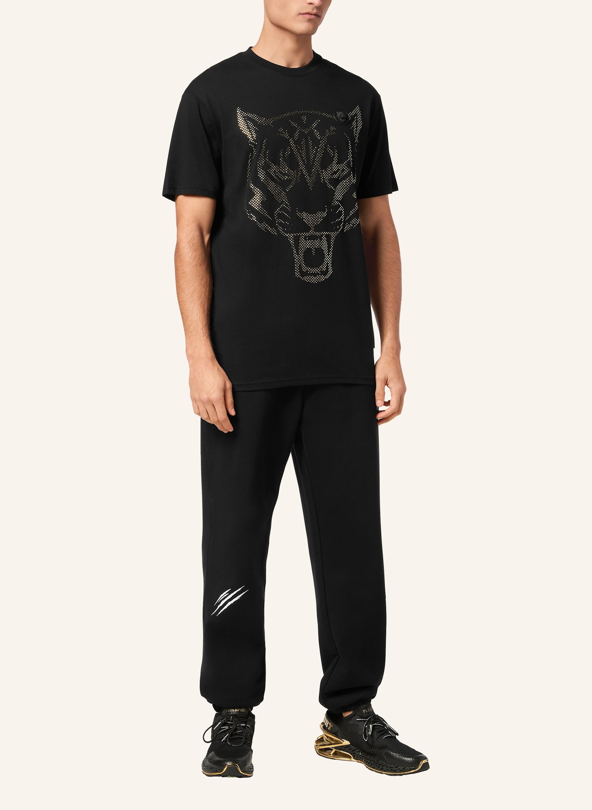 Thumbnail - Plein Sport T-Shirt Tiger schwarz