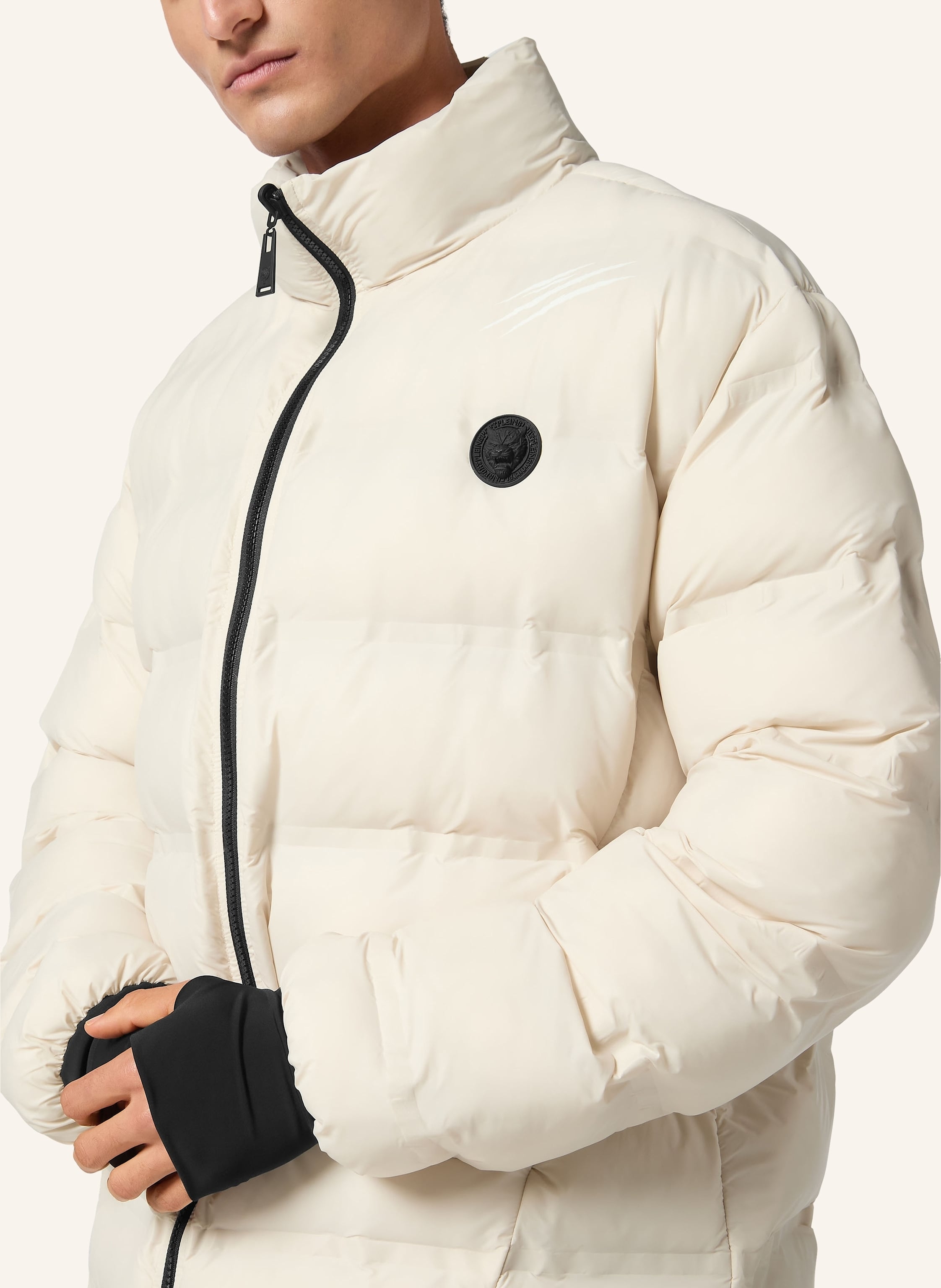 Thumbnail - Plein Sport Winterjacke Scratch grau