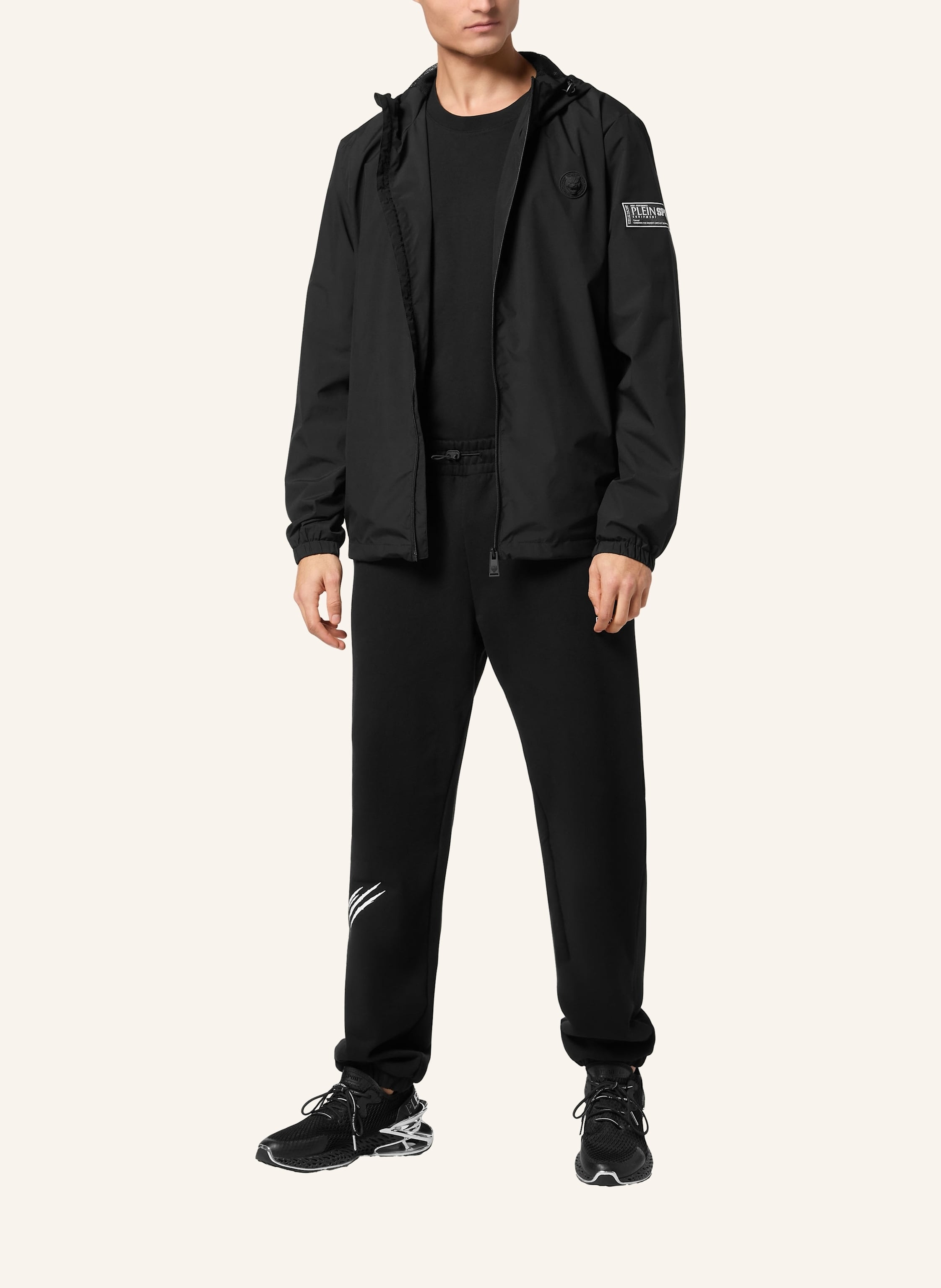 Thumbnail - Plein Sport Windbreaker schwarz