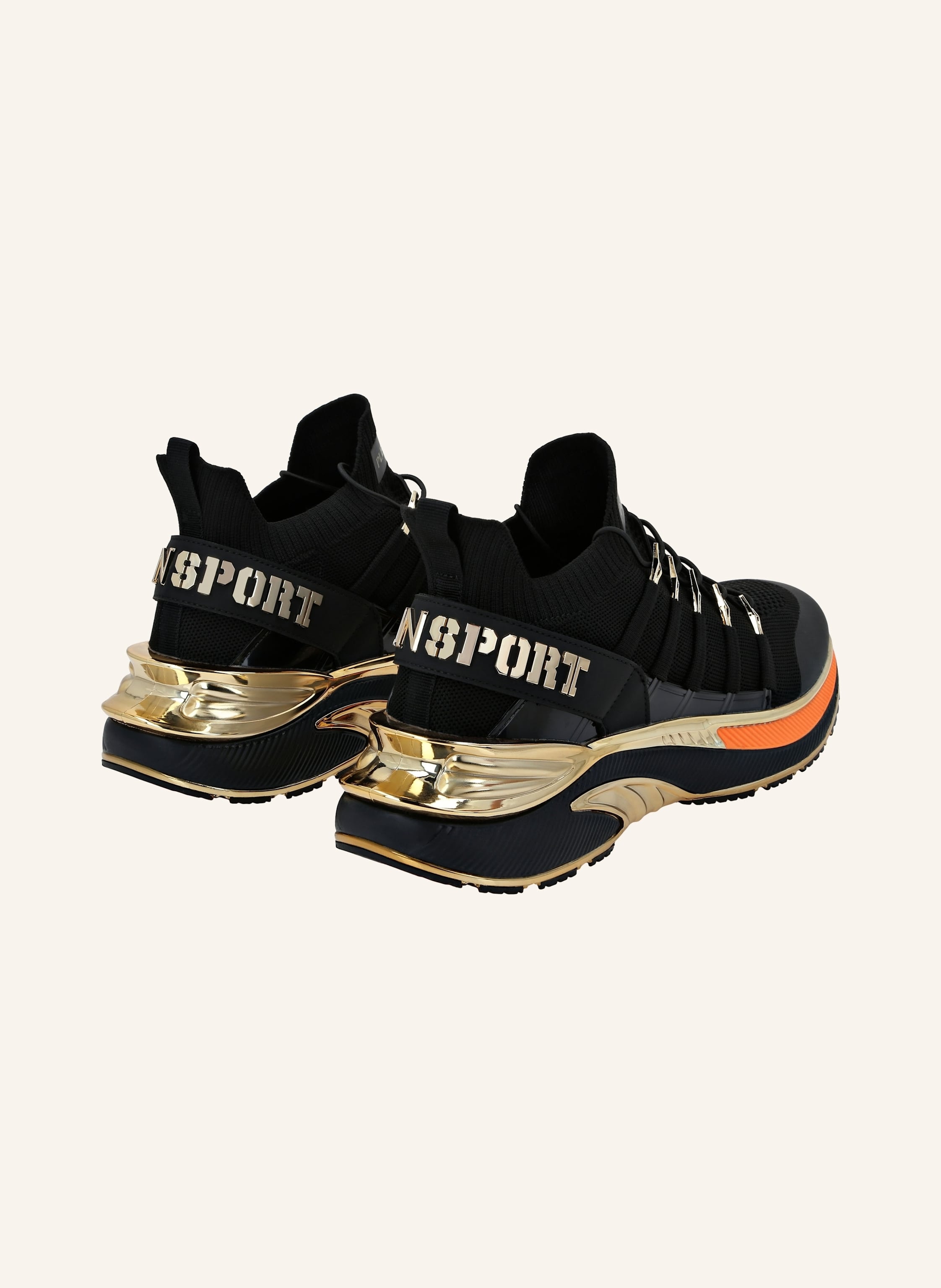 Thumbnail - Plein Sport Runner Sneaker Chrome Surfer schwarz