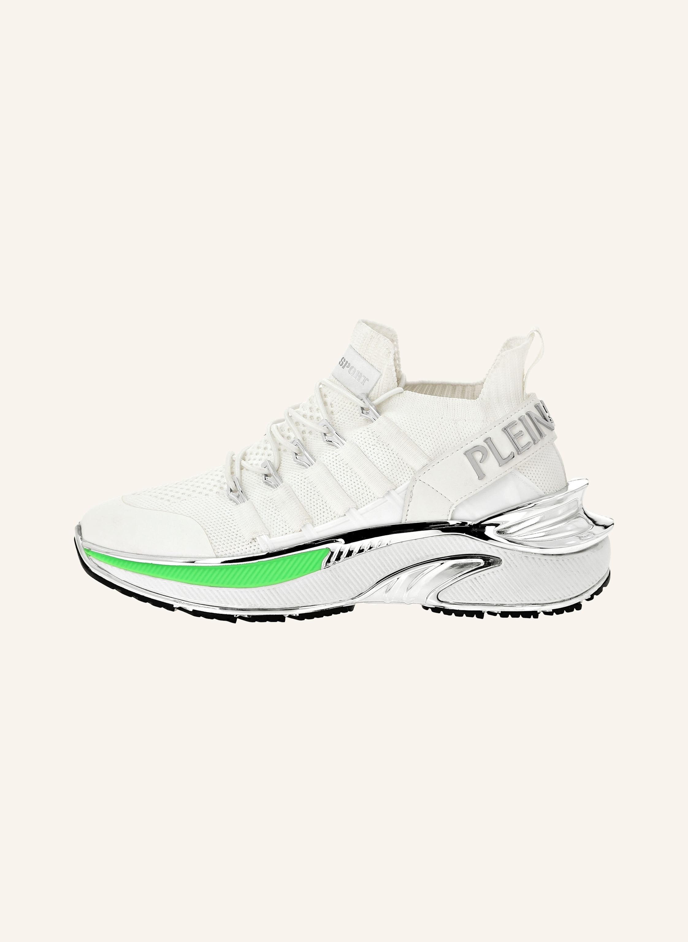 Thumbnail - Plein Sport Runner Sneaker Chrome Surfer weiss