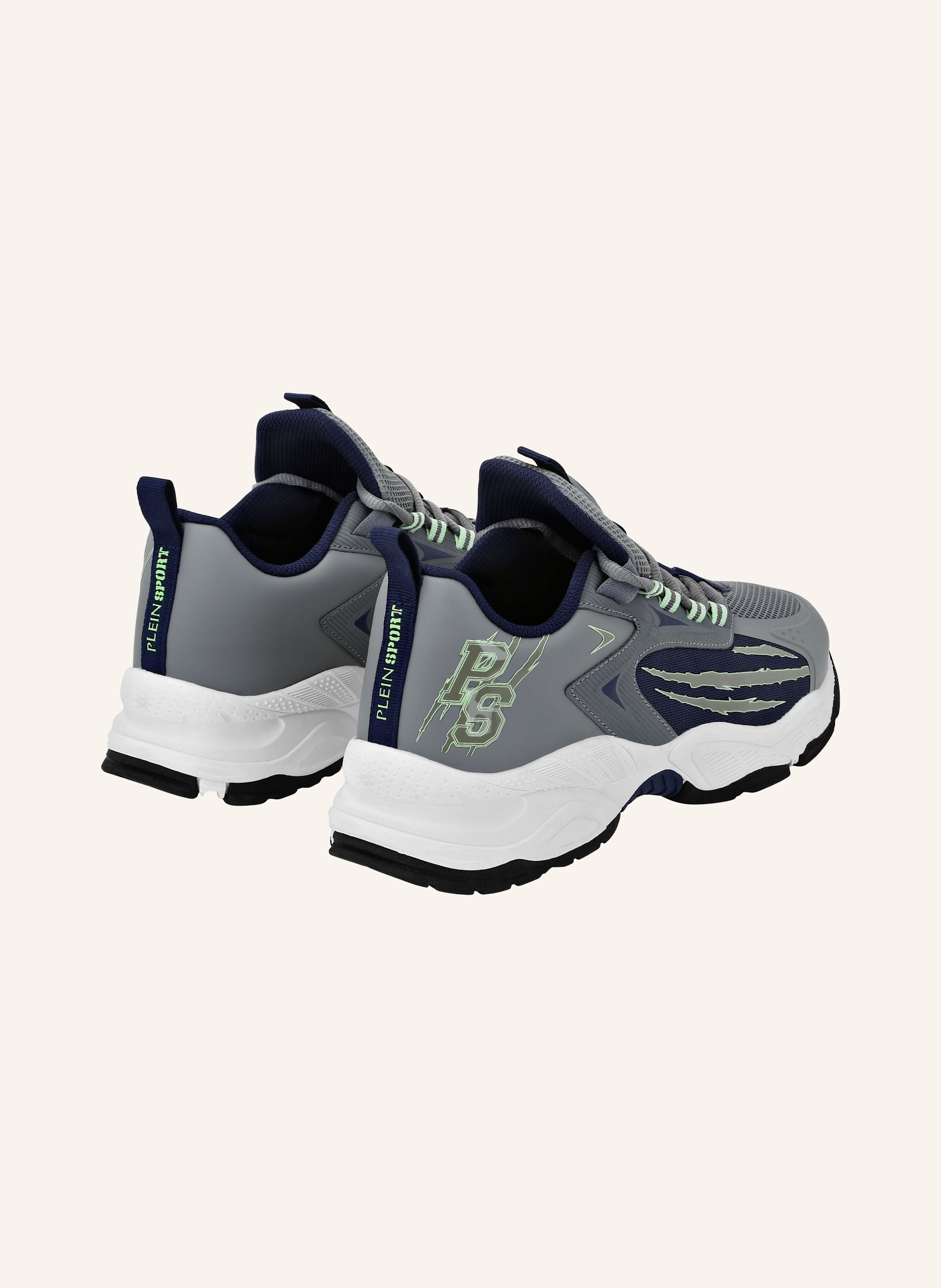 Thumbnail - Plein Sport Runner Sneaker grau