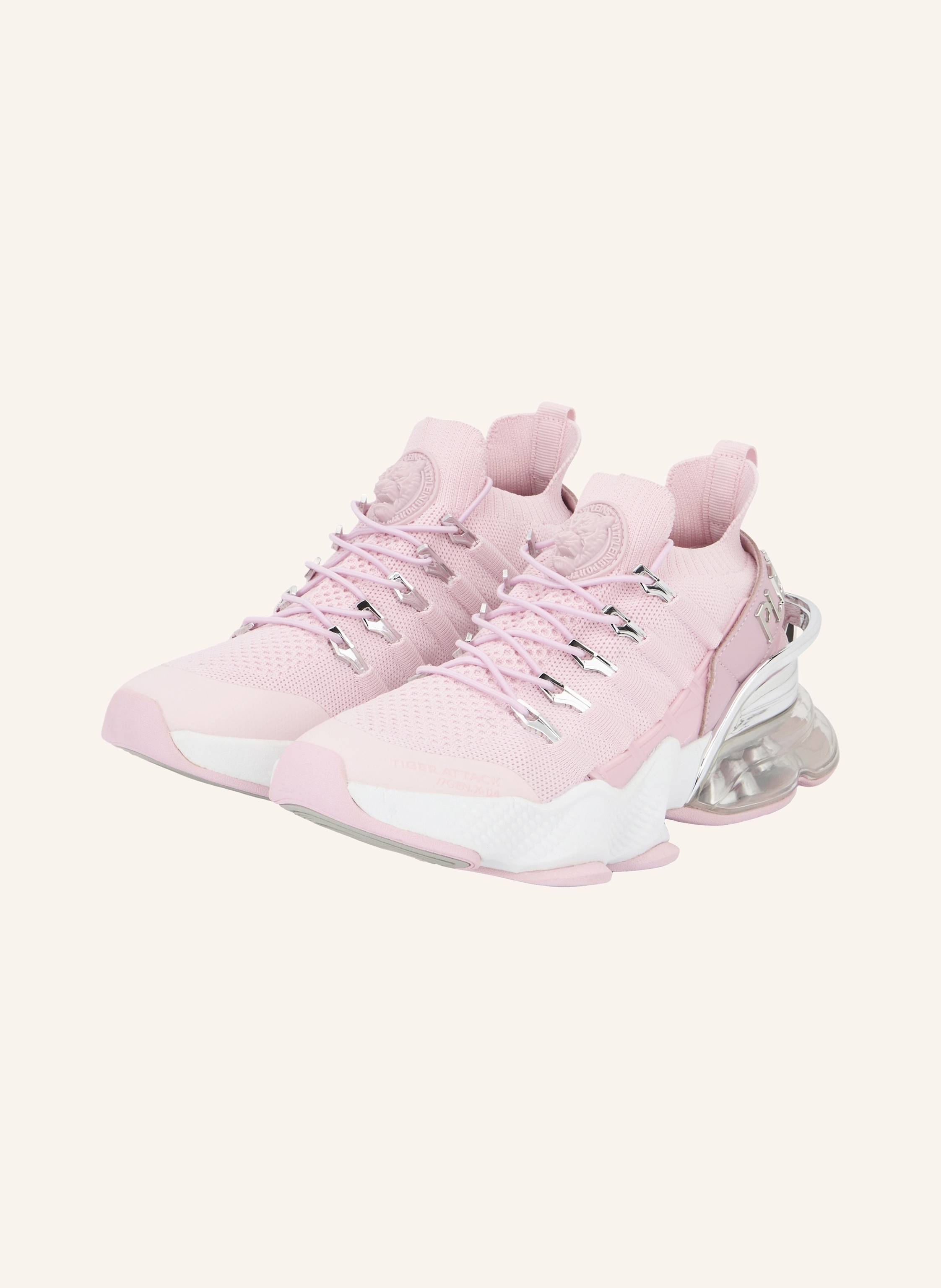 Plein Sport Running-Sneaker Tiger rosa
