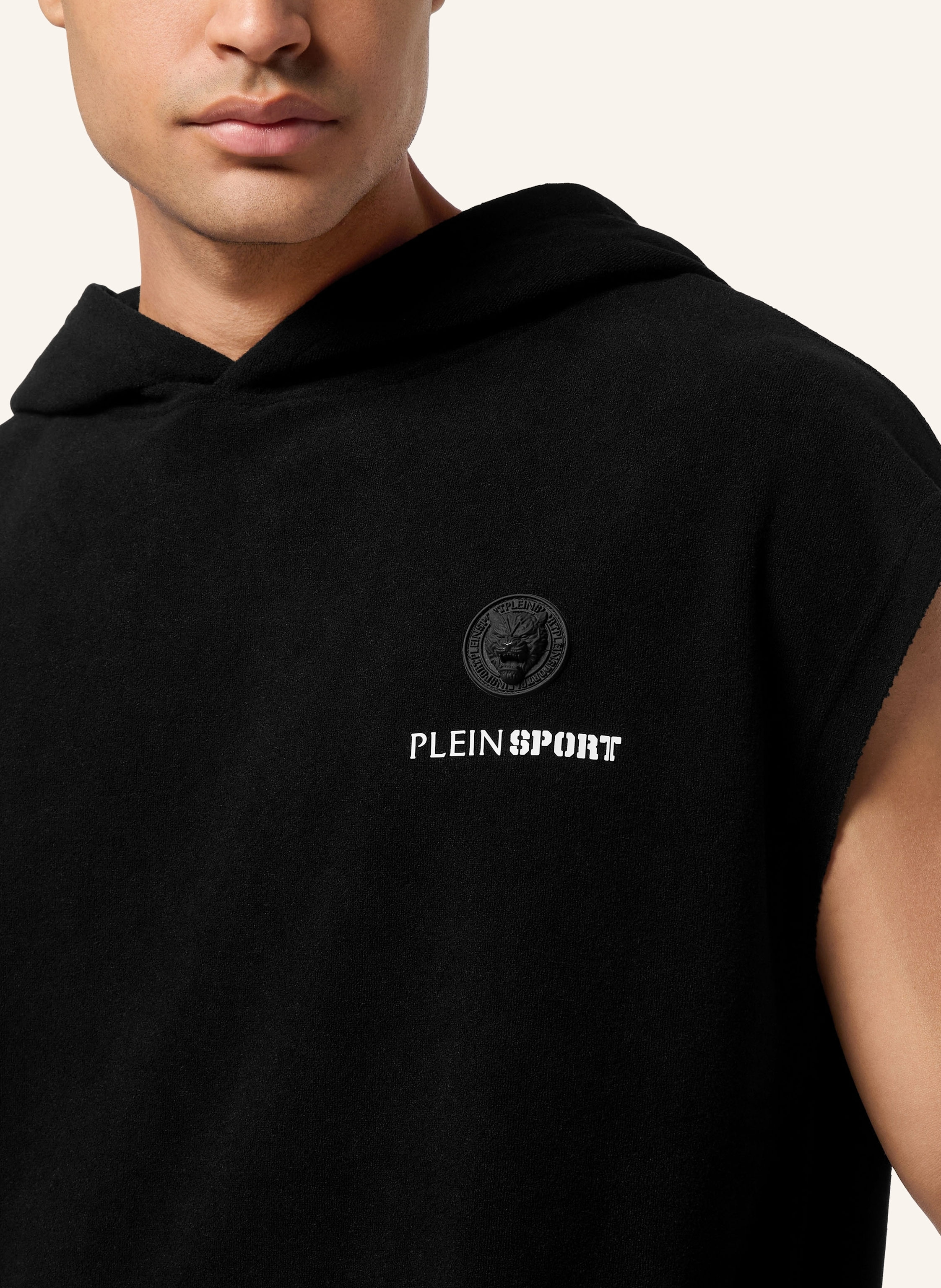 Thumbnail - Plein Sport Plein Sport Jogging-Weste schwarz