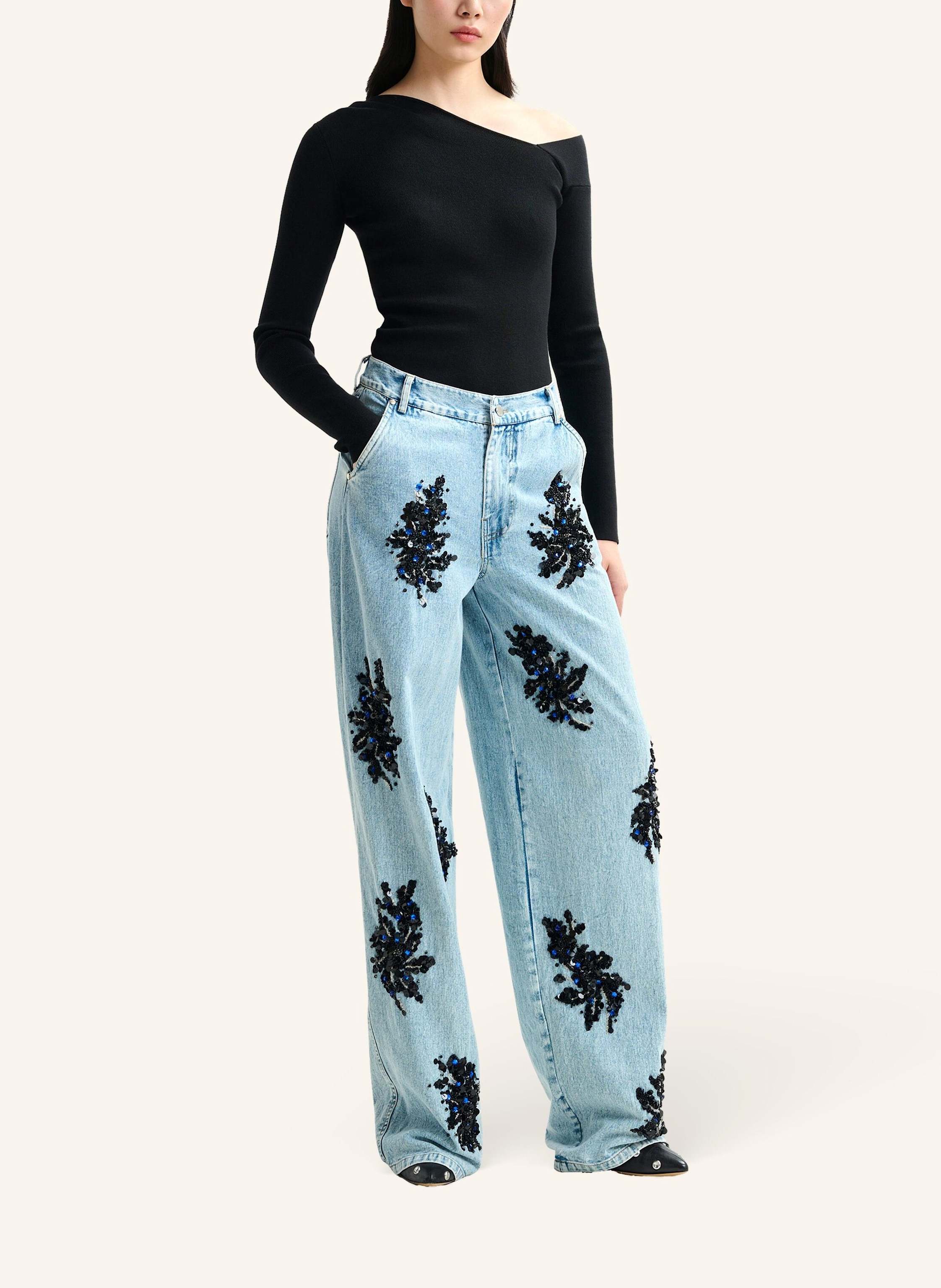 Thumbnail - Essentiel Antwerp Hose Icie blau