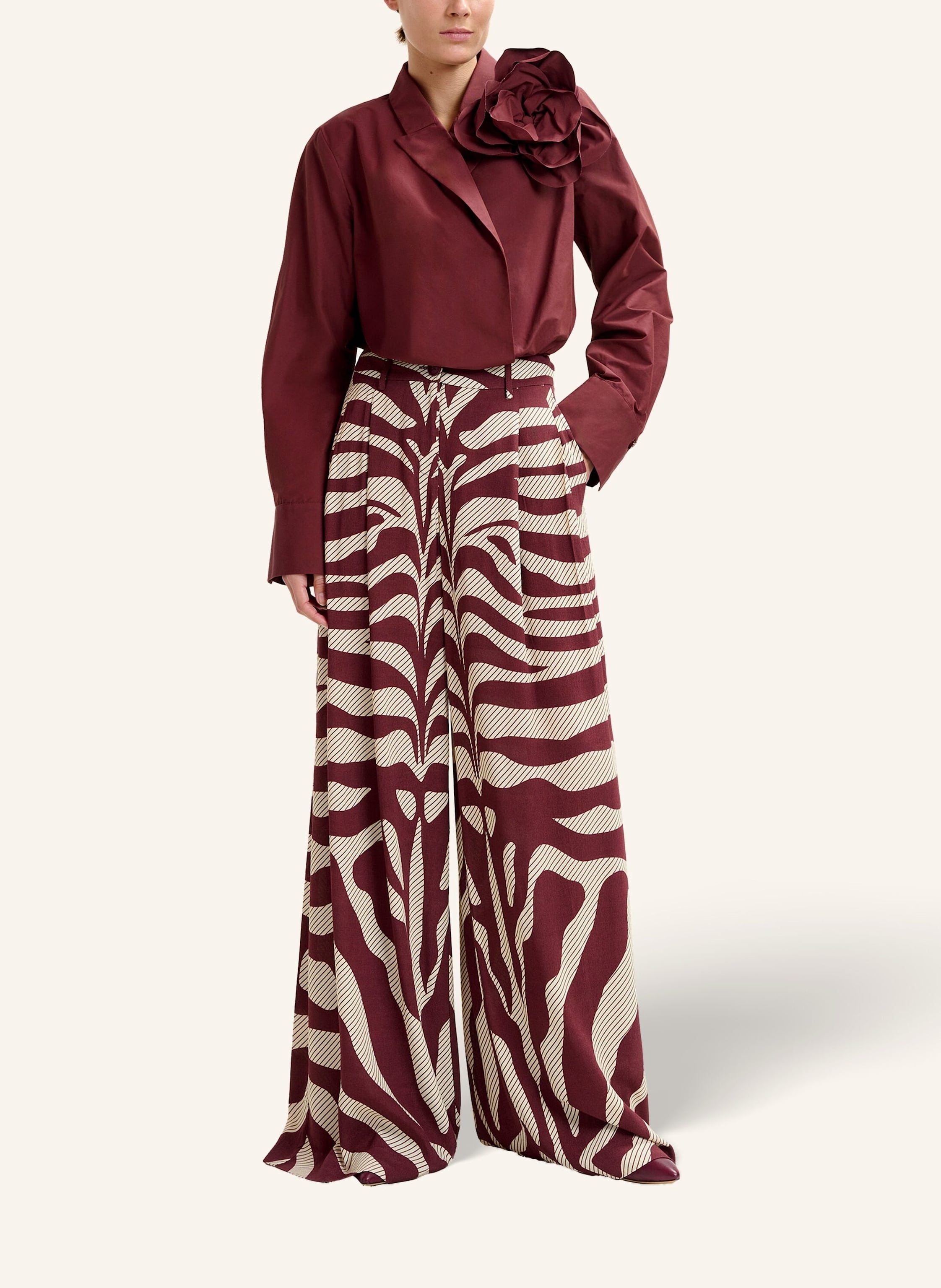 Thumbnail - Essentiel Antwerp Hose Iwide rot