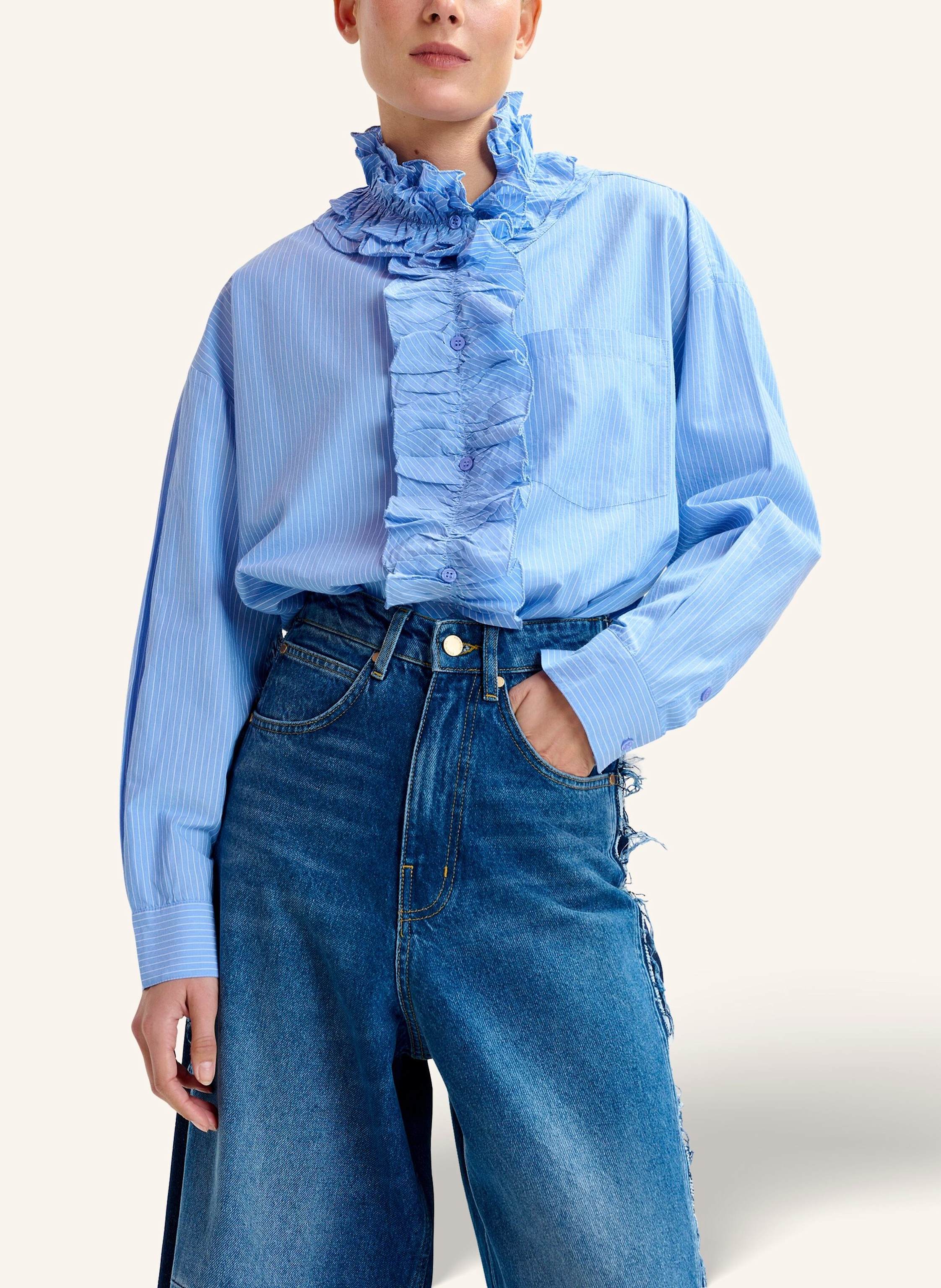 Thumbnail - Essentiel Antwerp Hemd Ipojuca blau