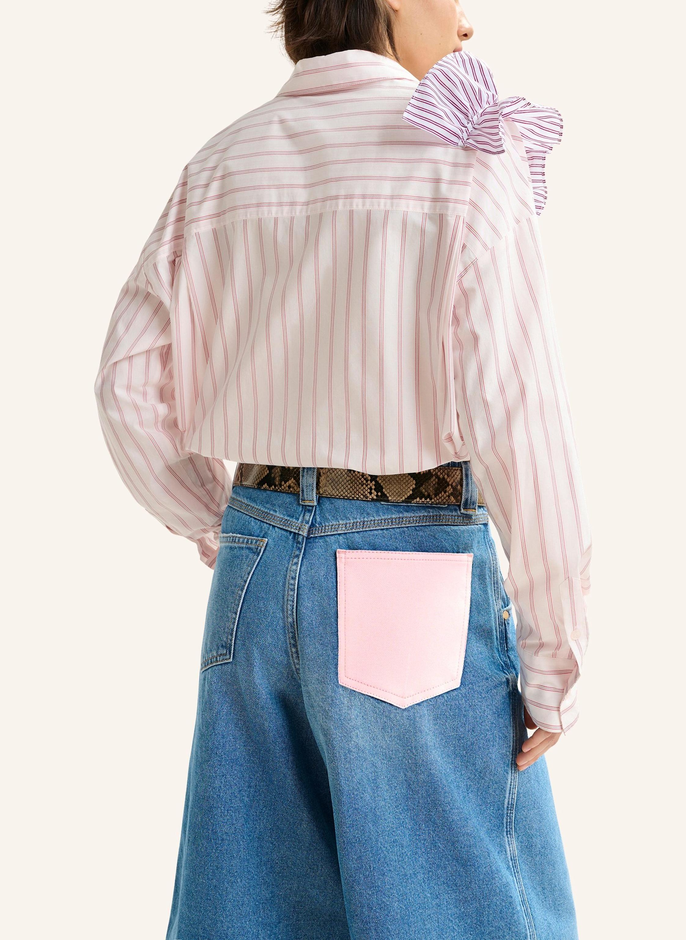 Thumbnail - Essentiel Antwerp Hemdbluse Ibody Mit Rüschen rot