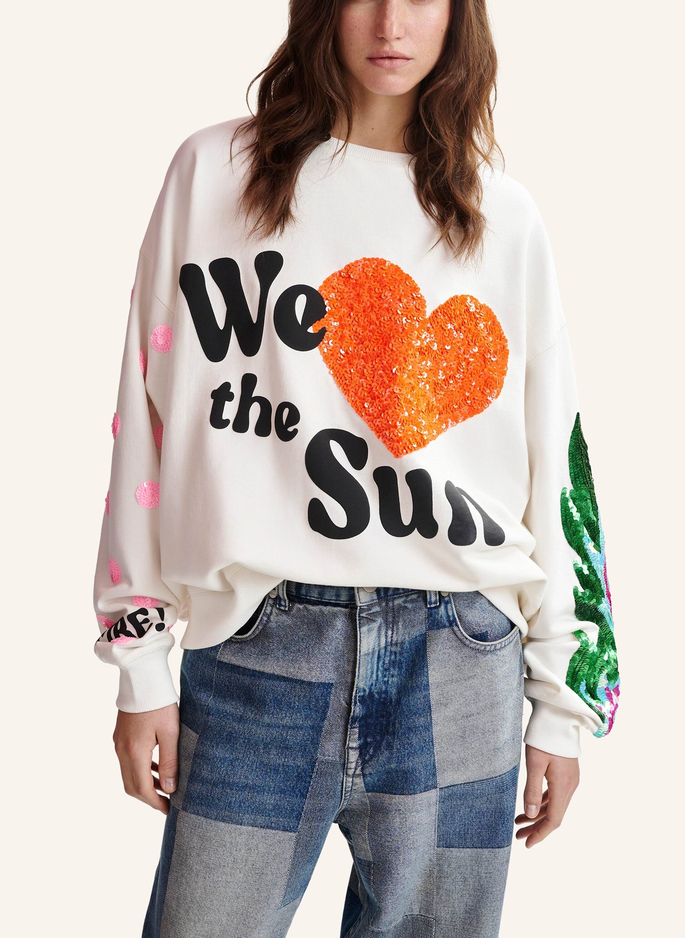 Thumbnail - Essentiel Antwerp Sweatshirt Ihexperience weiss