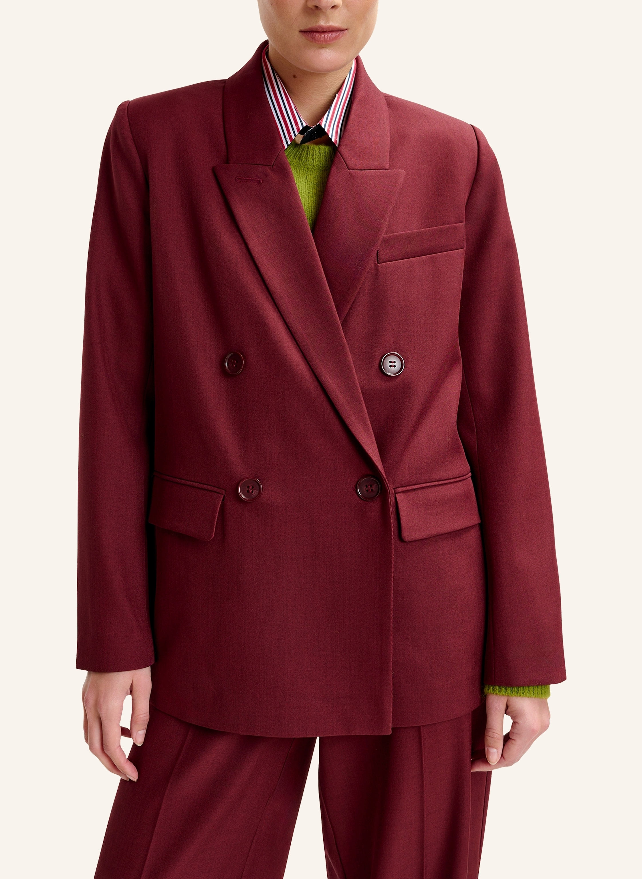 Thumbnail - Essentiel Antwerp Blazer Imure rot