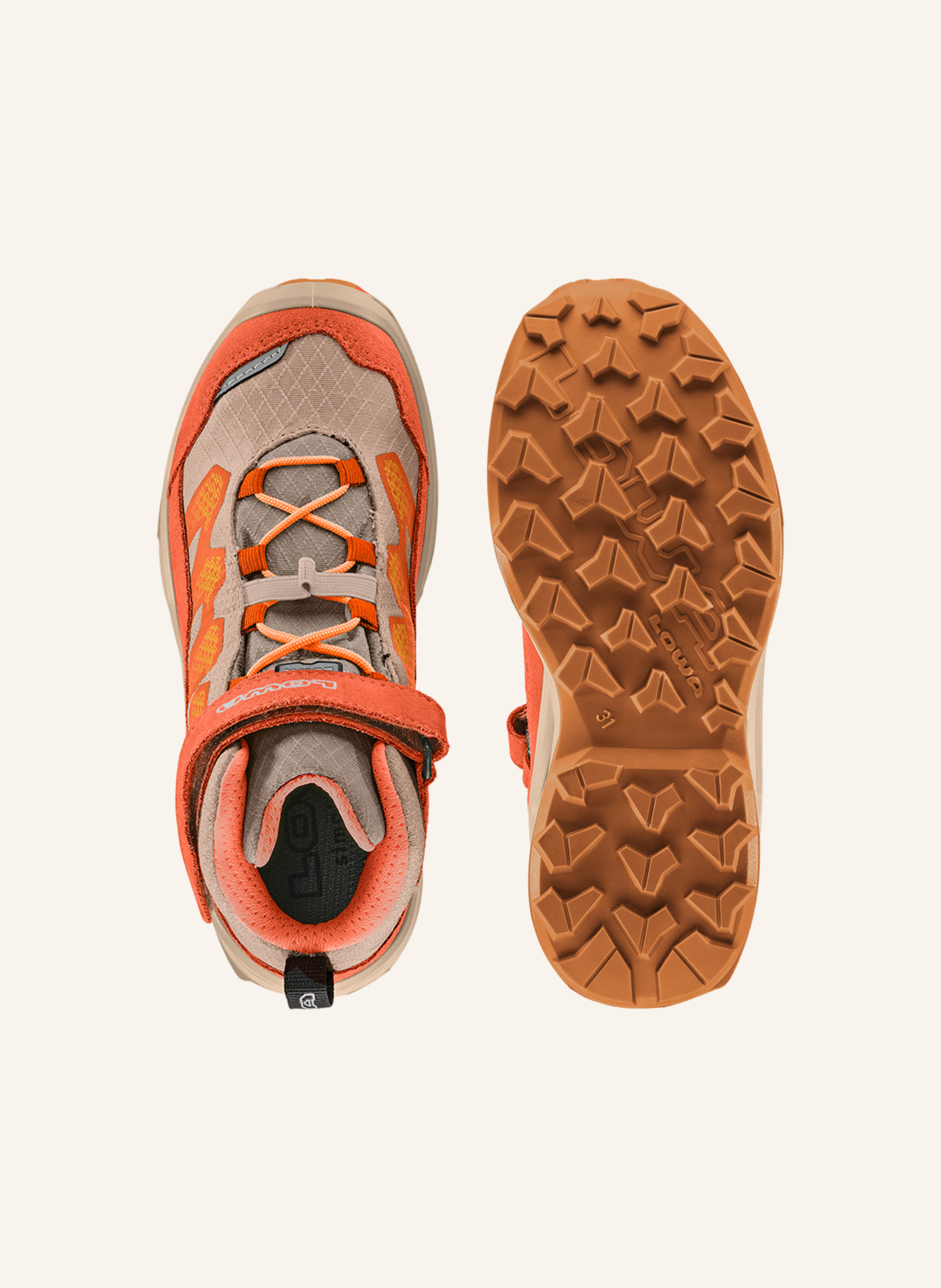 Thumbnail - Lowa Outdoor-Schuhe Maddox Pro Gtx Mid Vc Jr beige