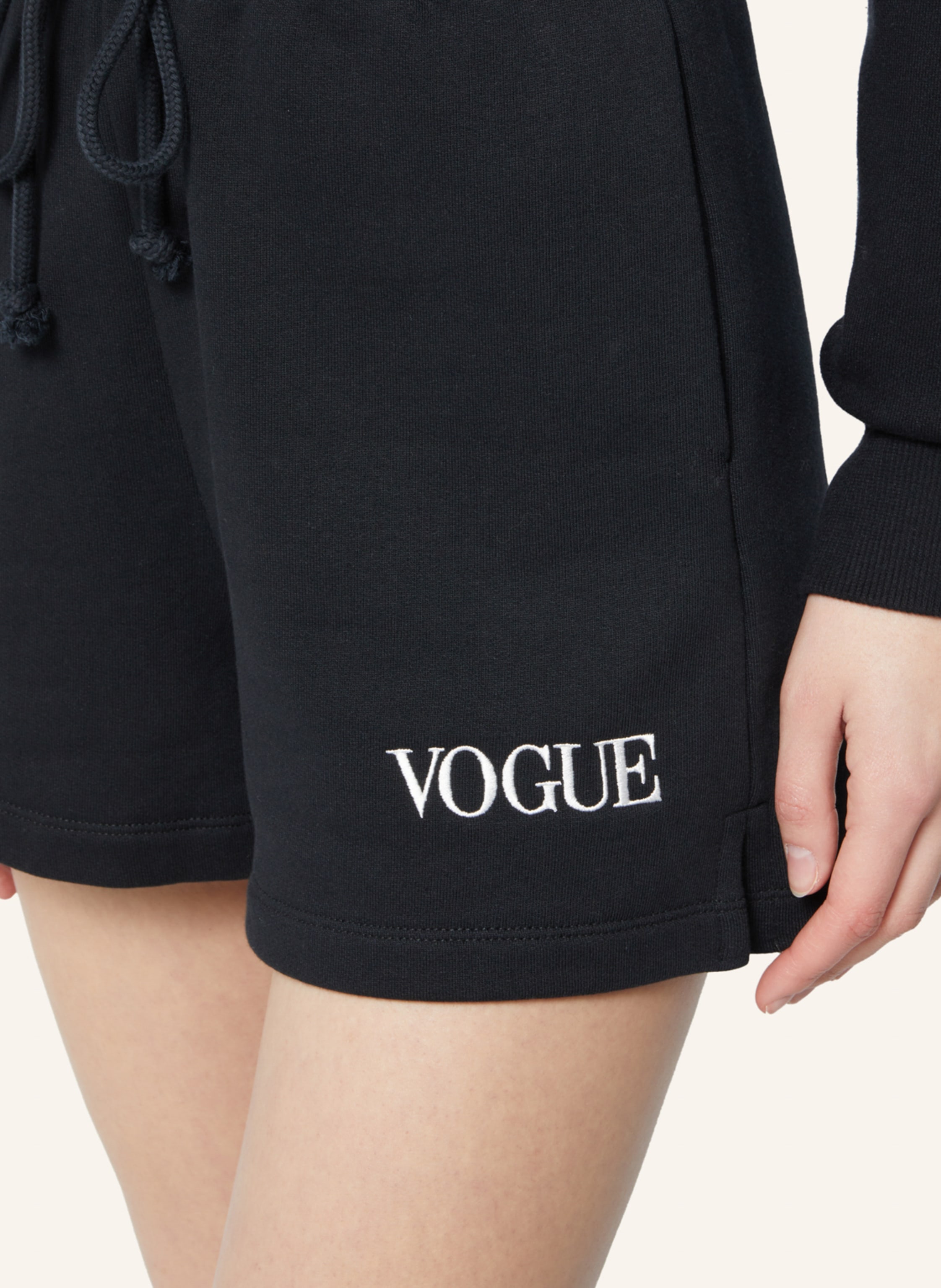 Thumbnail - Vogue Collection Sweatshorts schwarz
