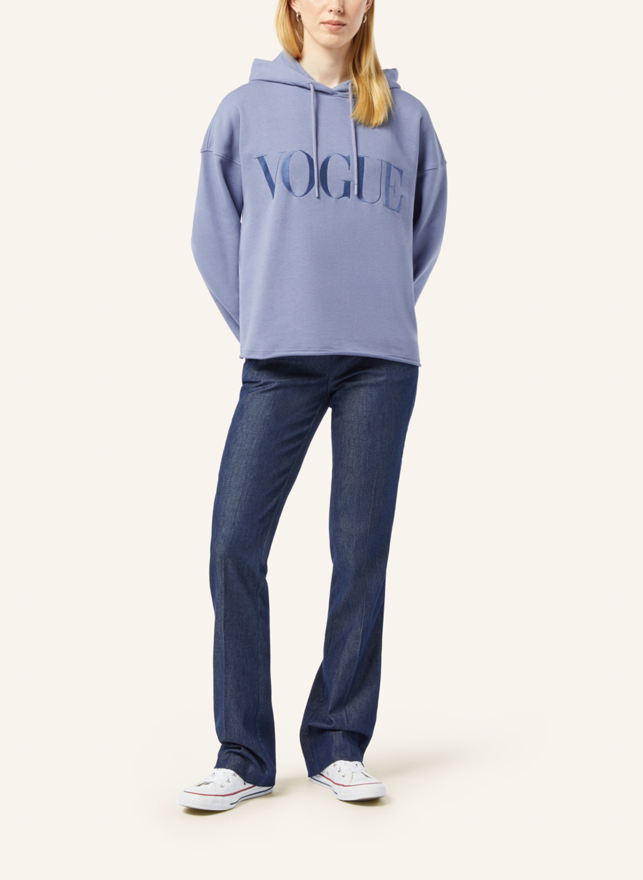 Thumbnail - Vogue Collection Hoodie blau