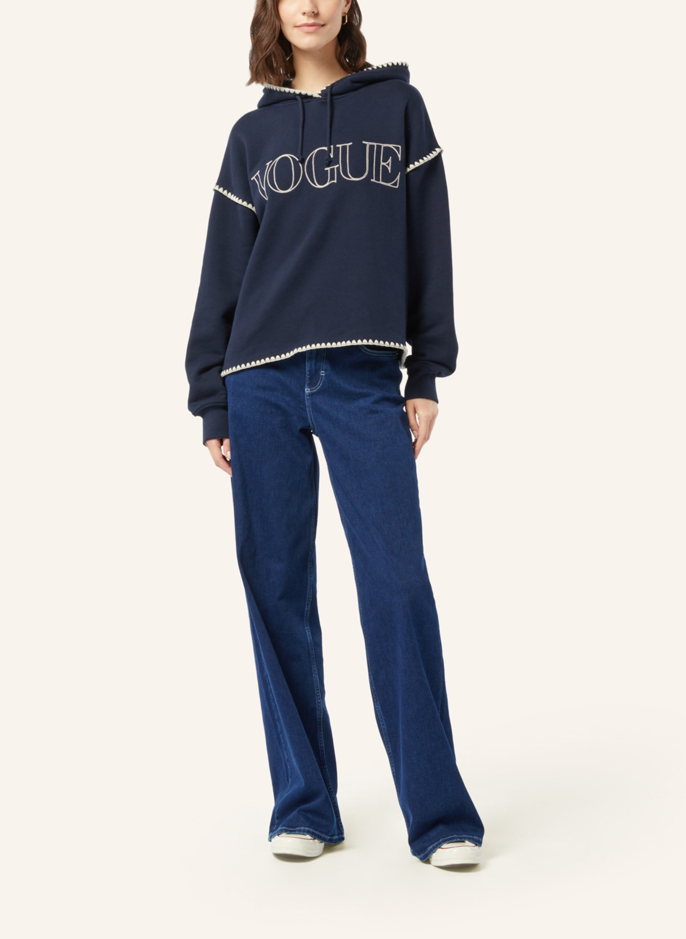 Thumbnail - Vogue Collection Hoodie blau