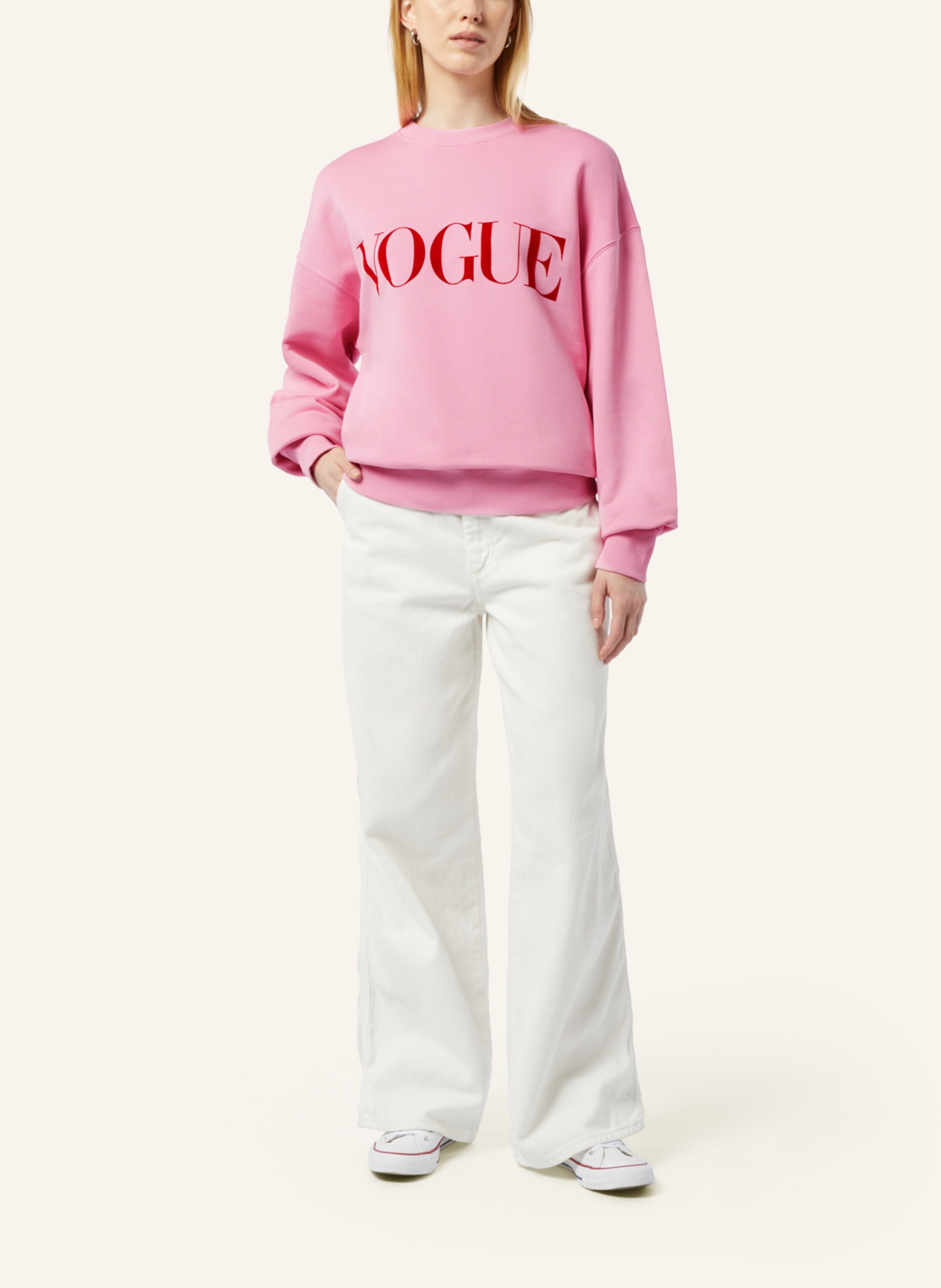 Thumbnail - Vogue Collection Sweatshirt pink