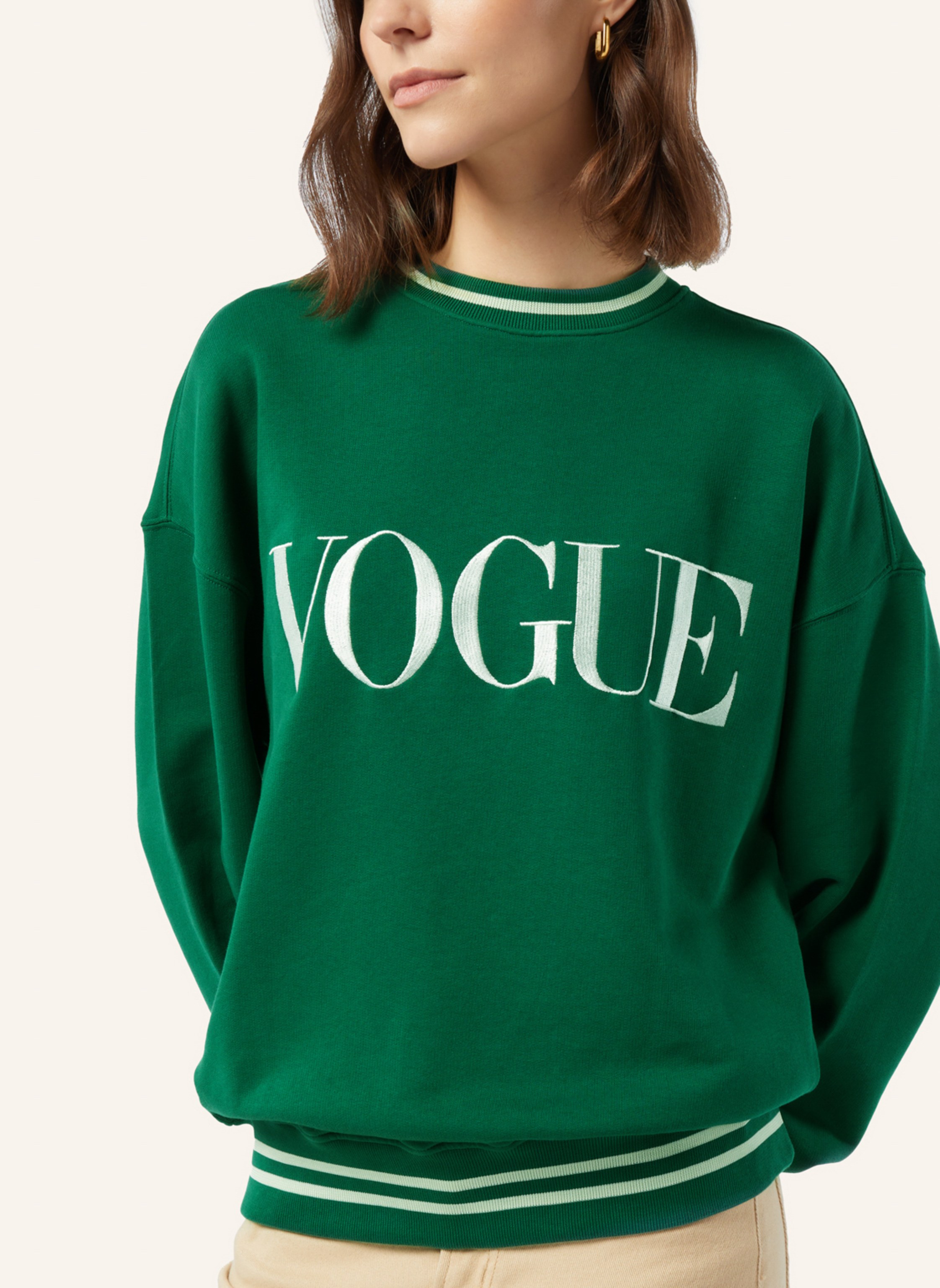 Thumbnail - Vogue Collection Sweatshirt gruen