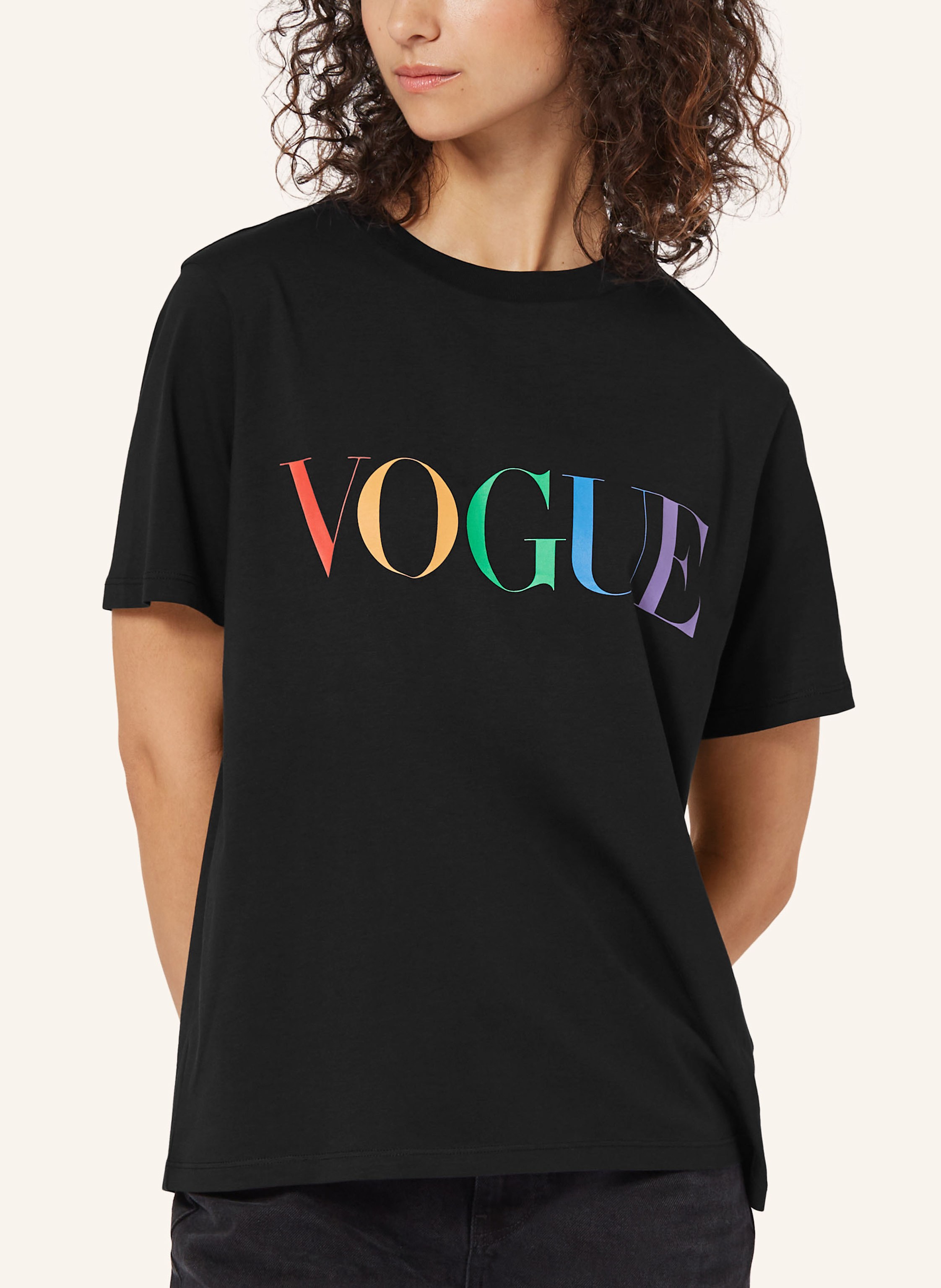 Thumbnail - Vogue Collection T-Shirt schwarz