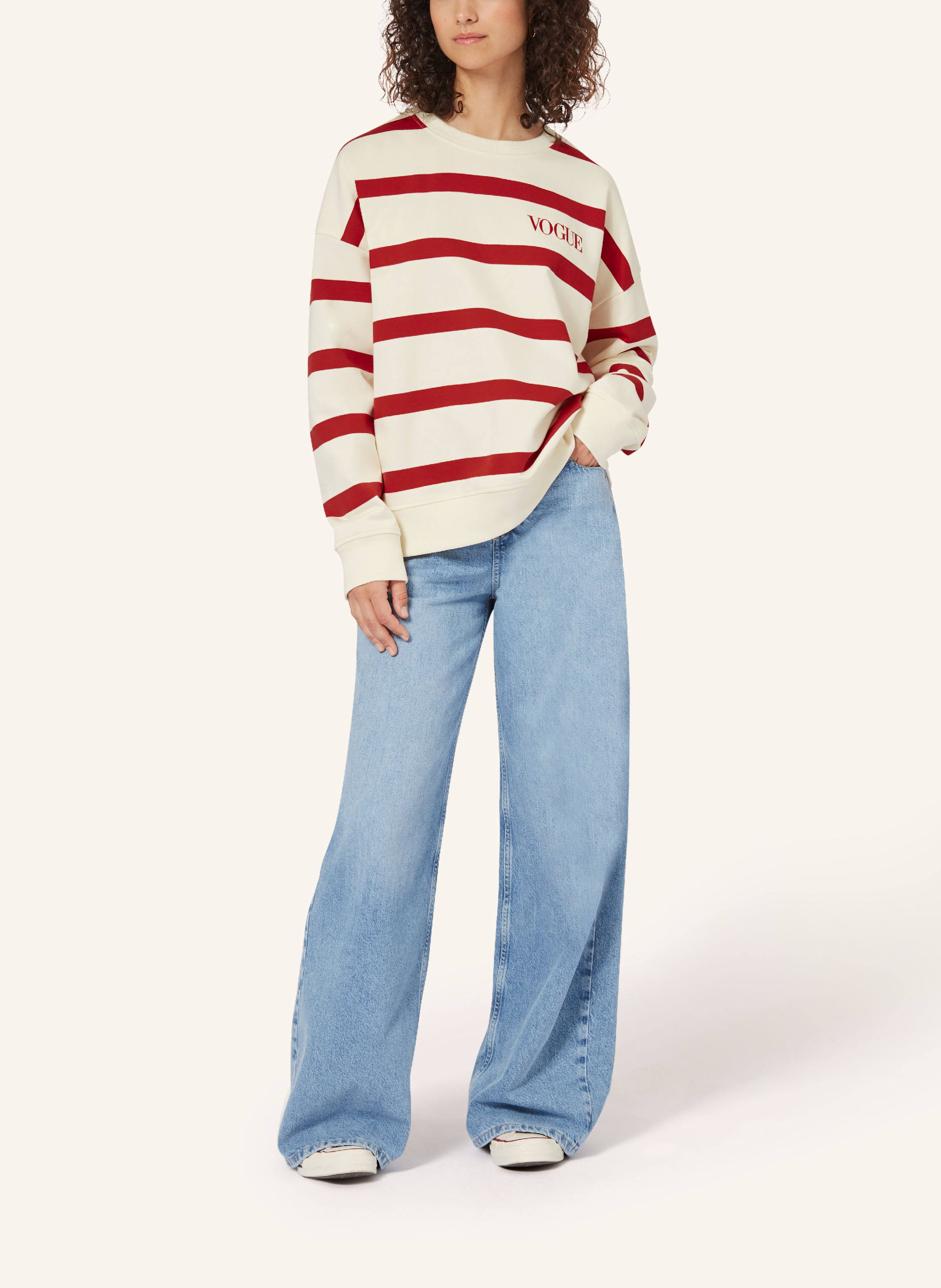 Thumbnail - Vogue Collection Sweatshirt rot