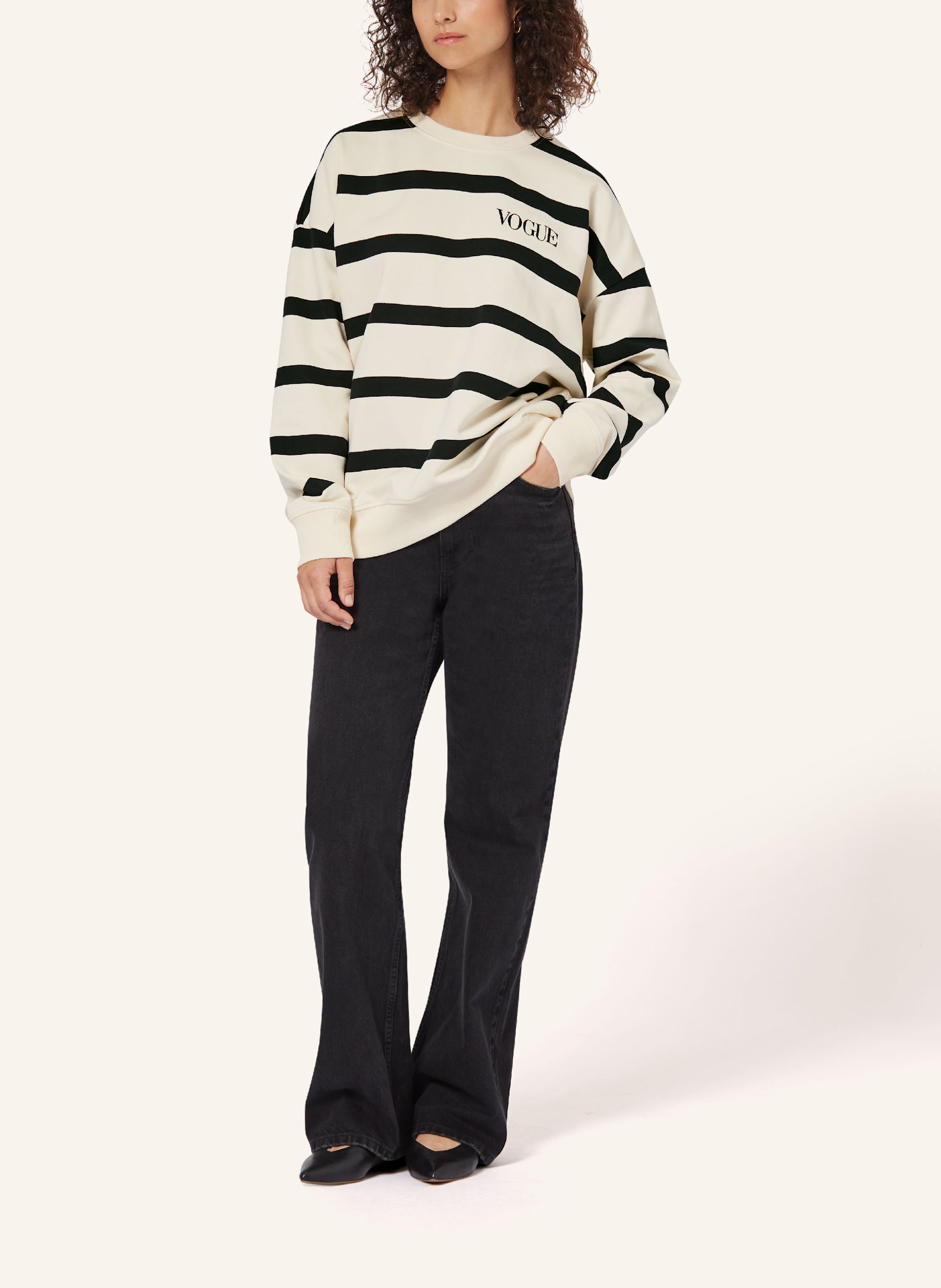 Thumbnail - Vogue Collection Sweatshirt schwarz