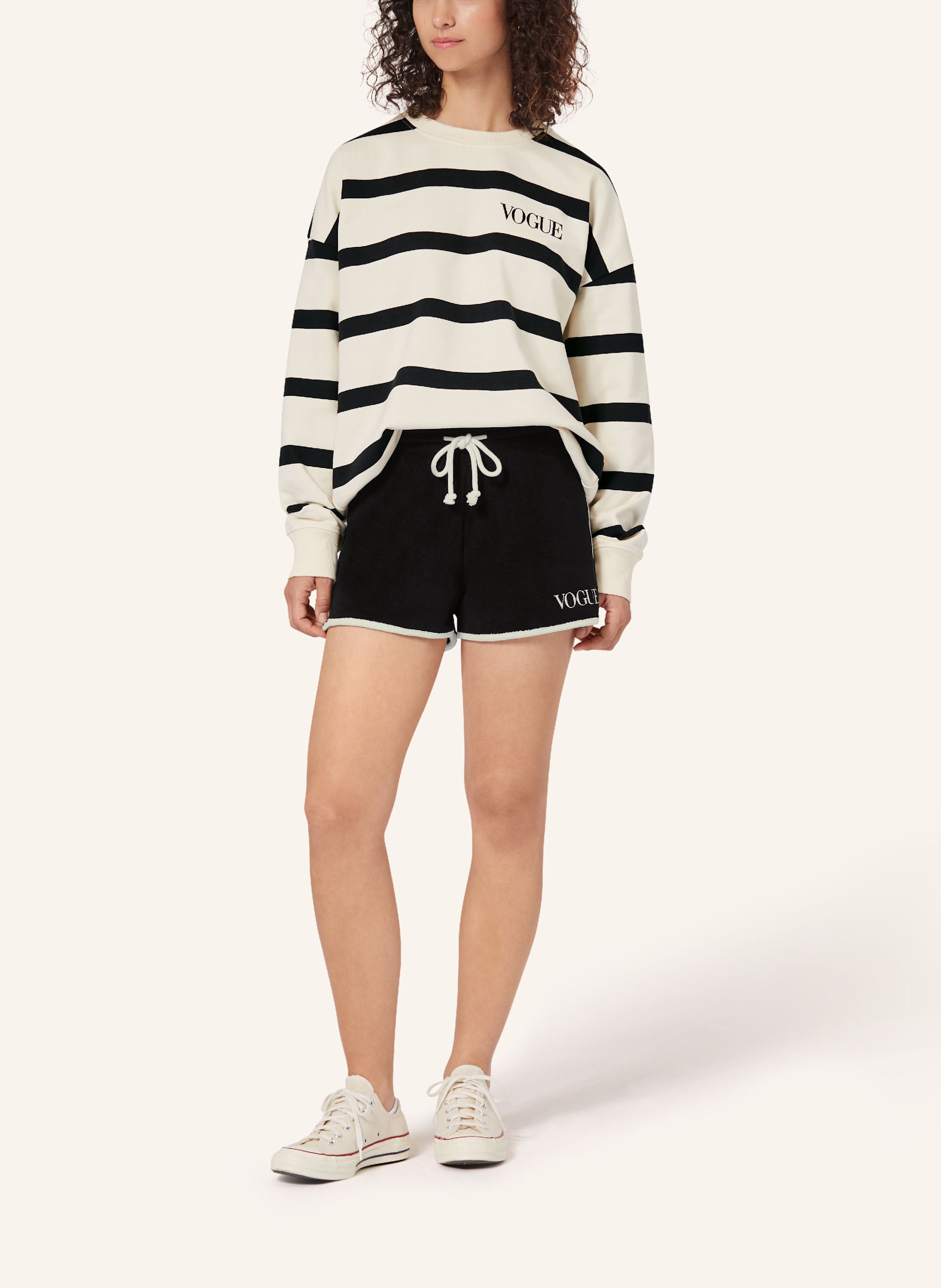 Thumbnail - Vogue Collection Sweatshorts schwarz