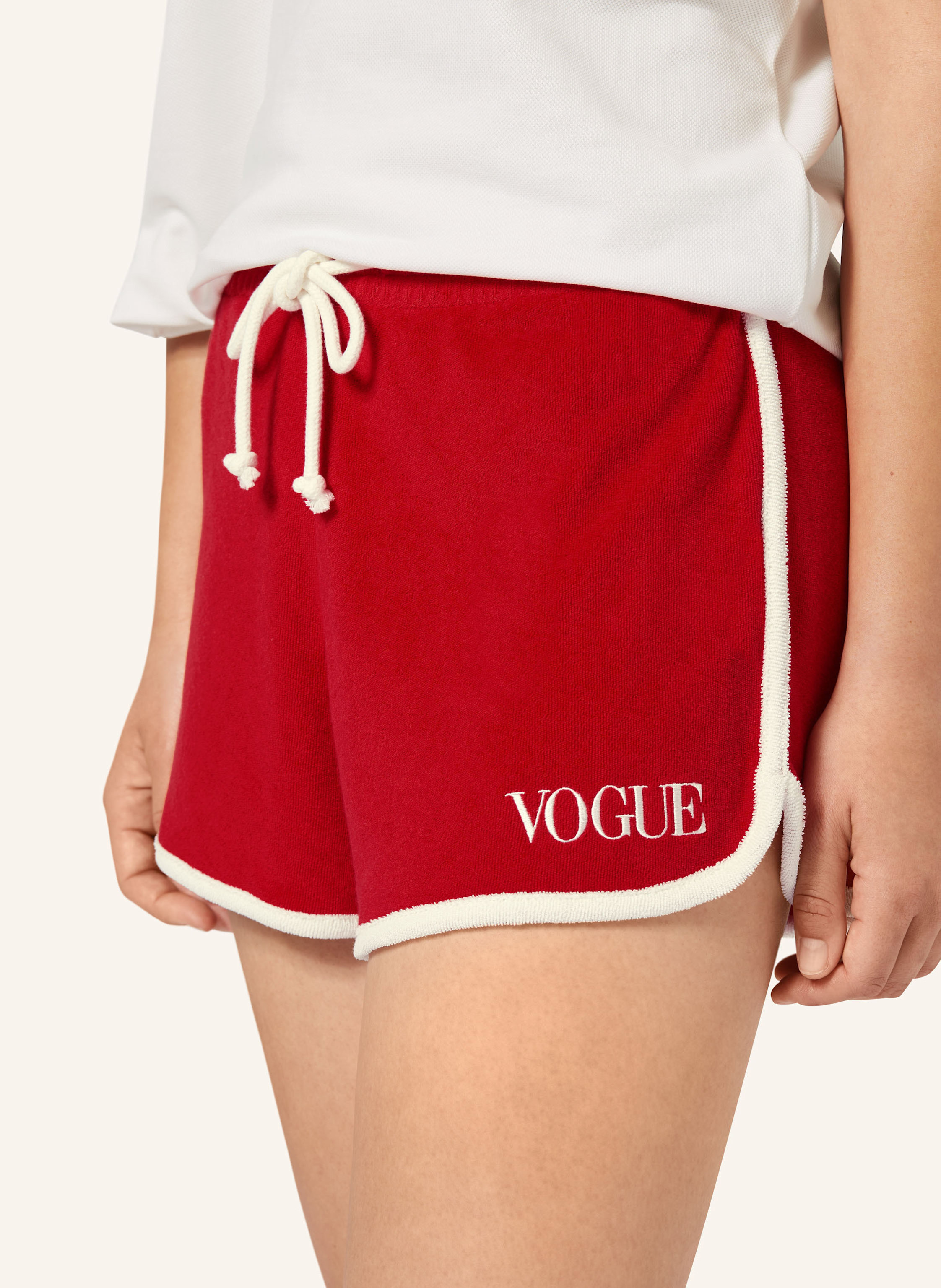 Thumbnail - Vogue Collection Sweatshorts rot