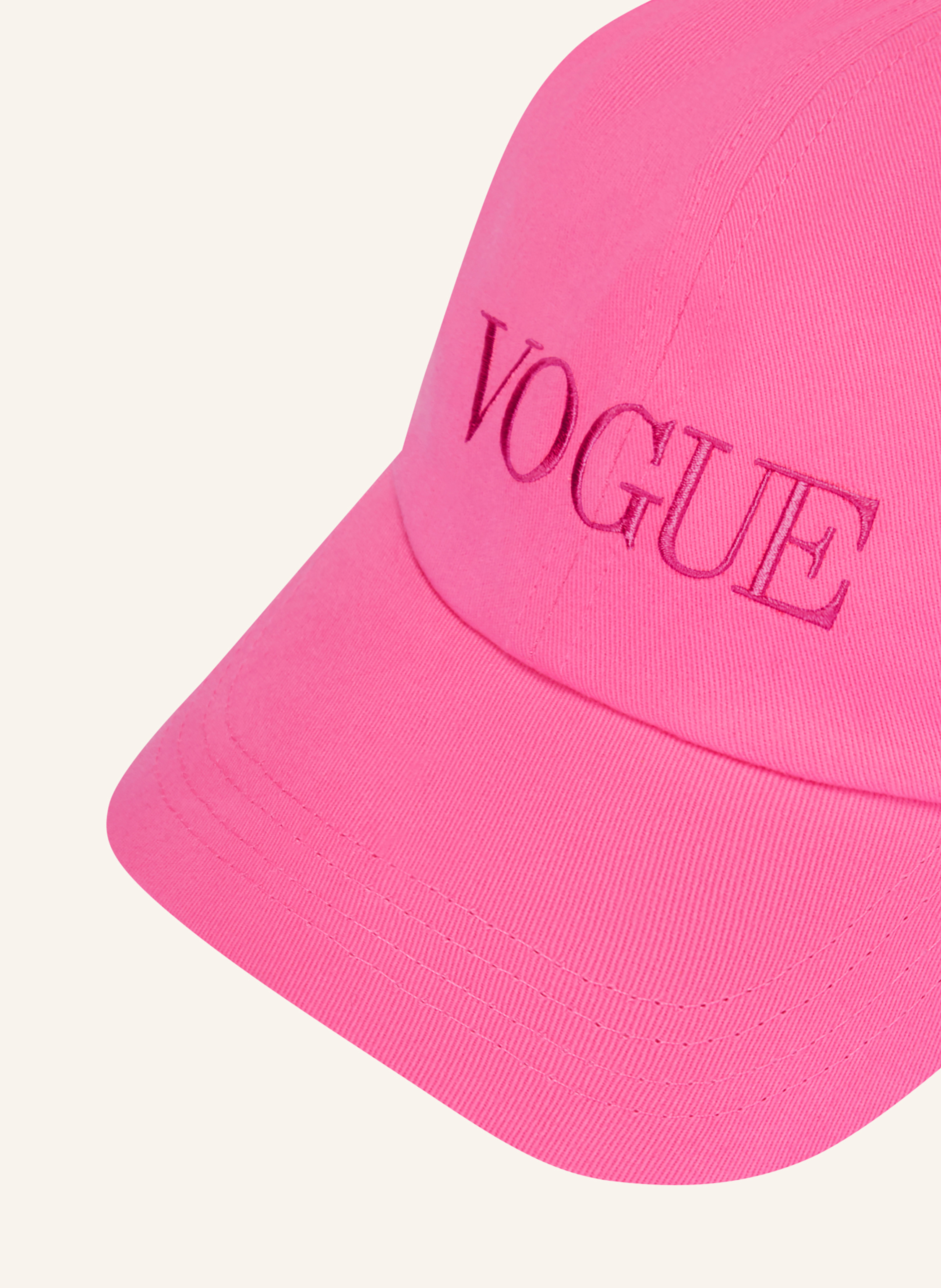 Thumbnail - Vogue Collection Cap pink
