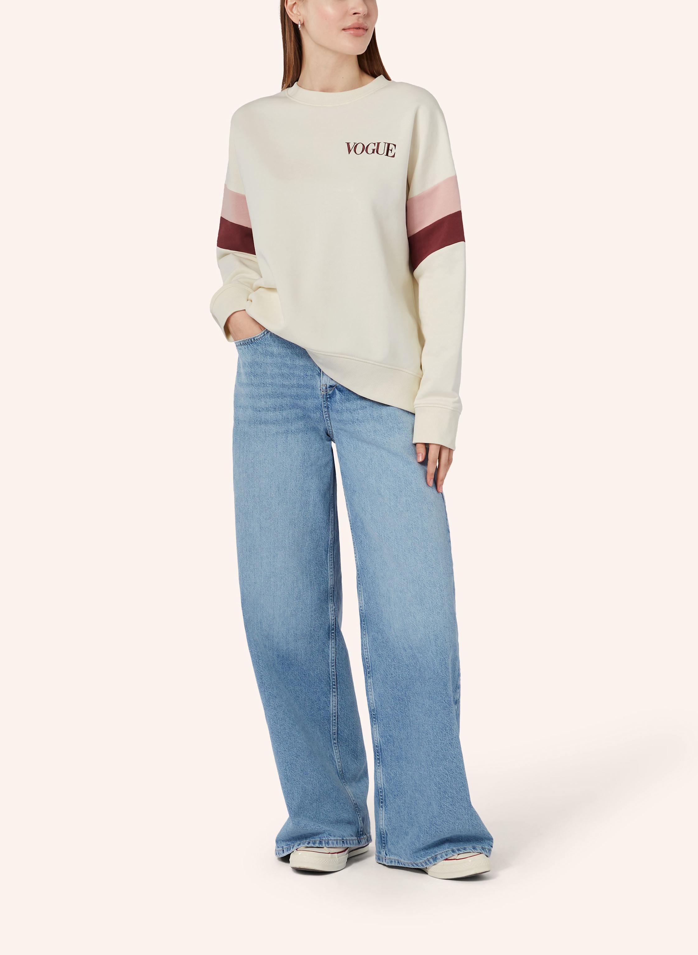 Thumbnail - Vogue Collection Sweatshirt beige