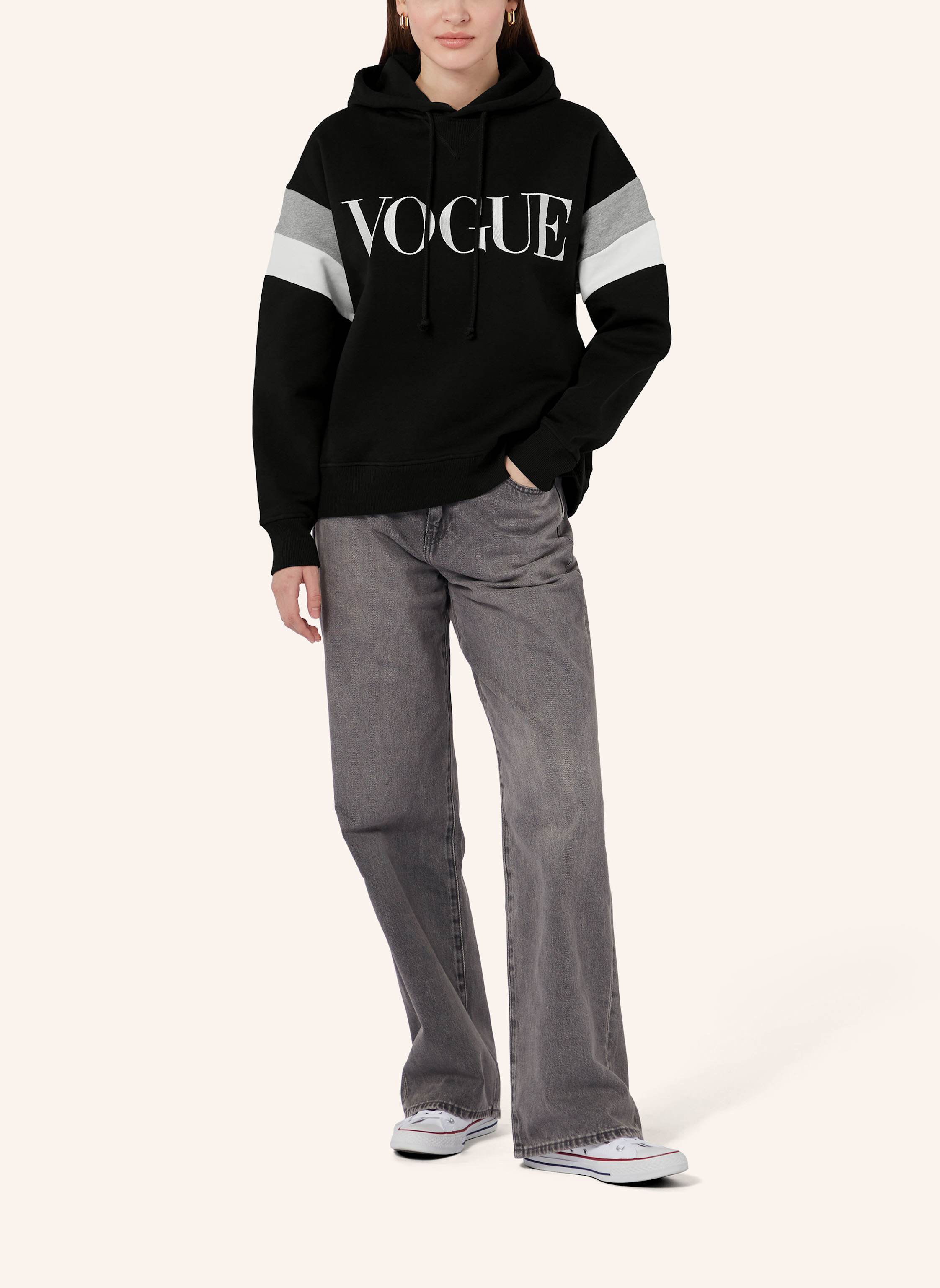 Thumbnail - Vogue Collection Hoodie schwarz