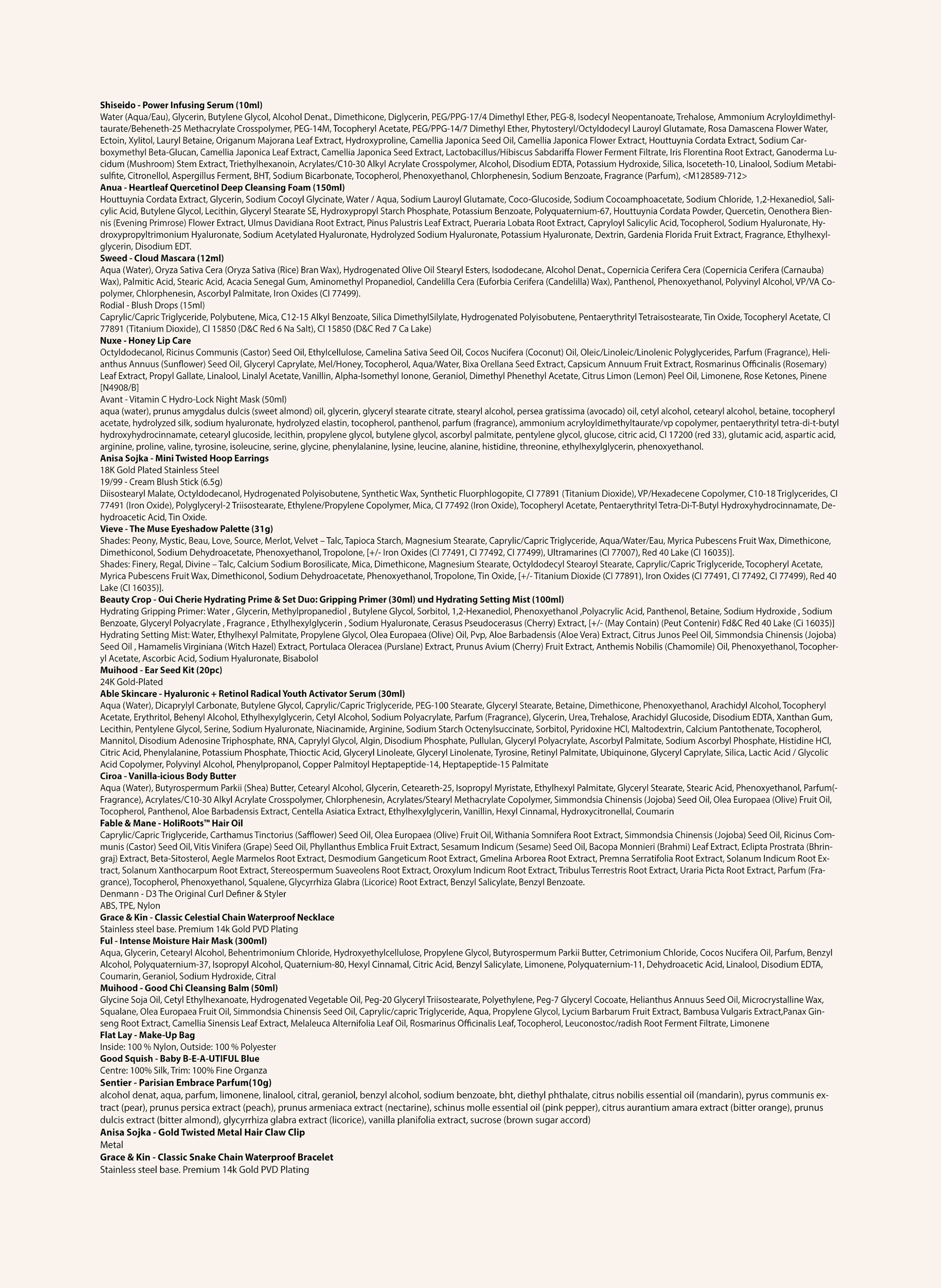 Thumbnail - Vogue Collection Adventskalender Glamour