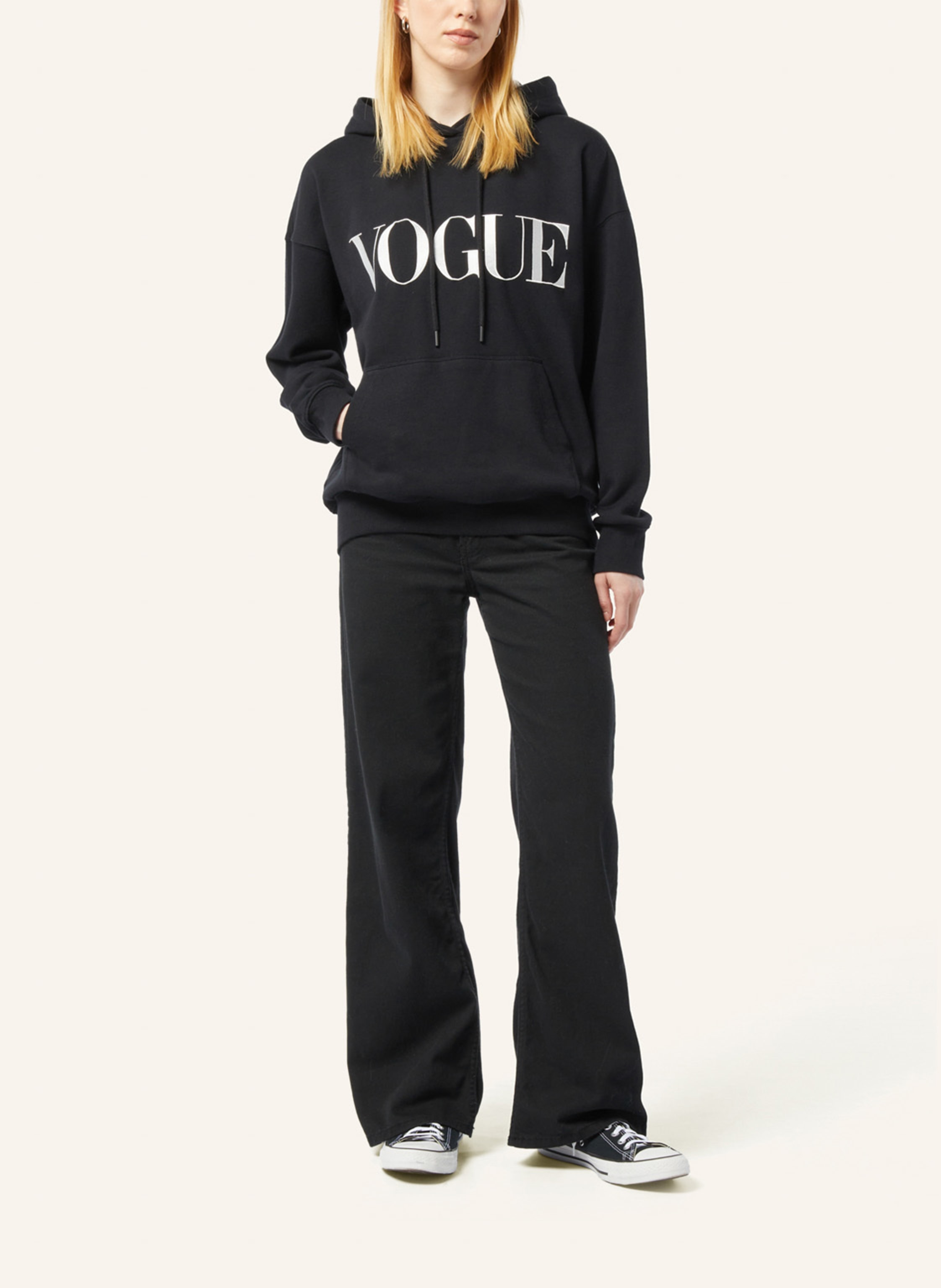 Thumbnail - Vogue Collection Hoodie schwarz