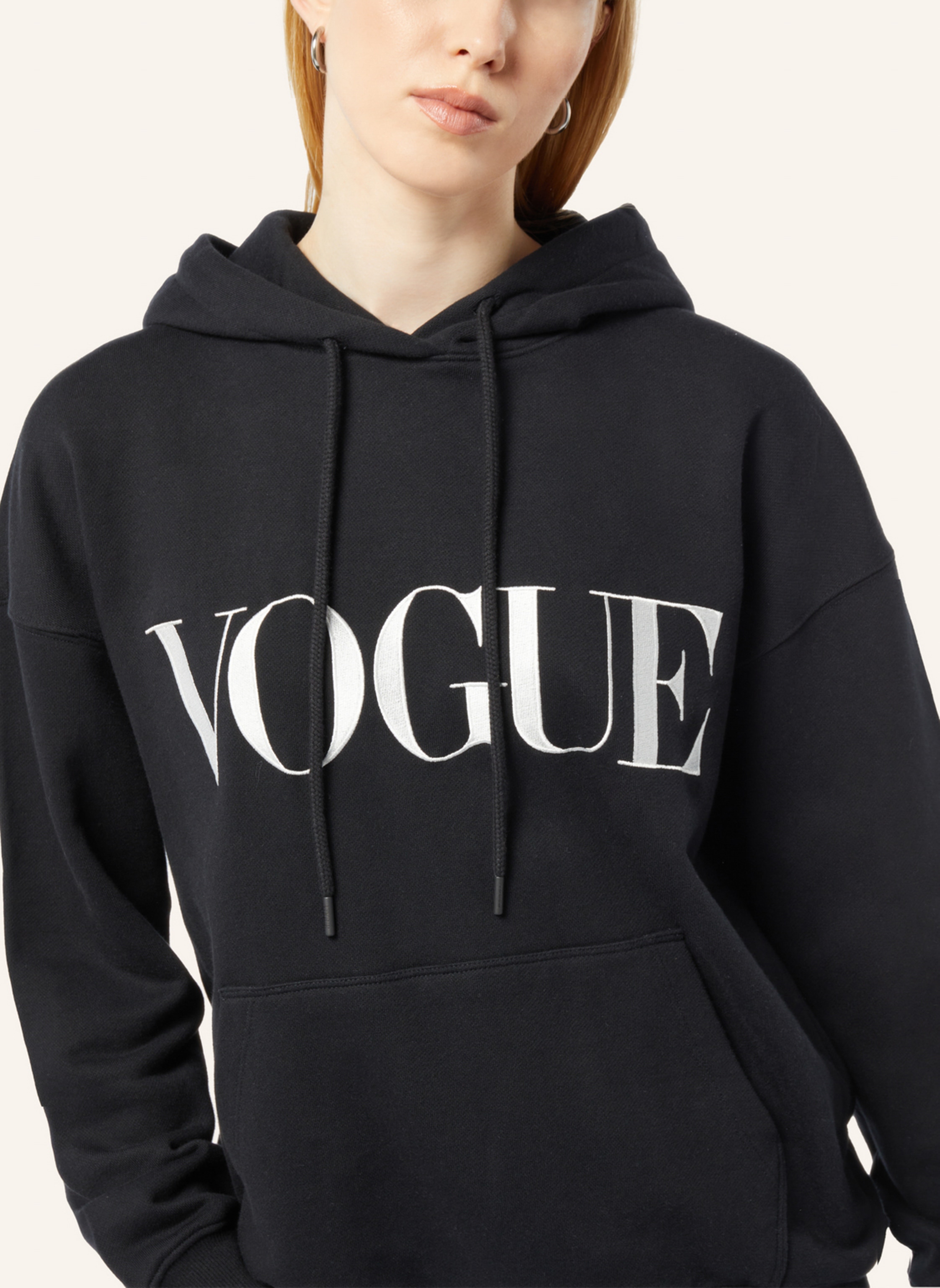 Thumbnail - Vogue Collection Hoodie schwarz