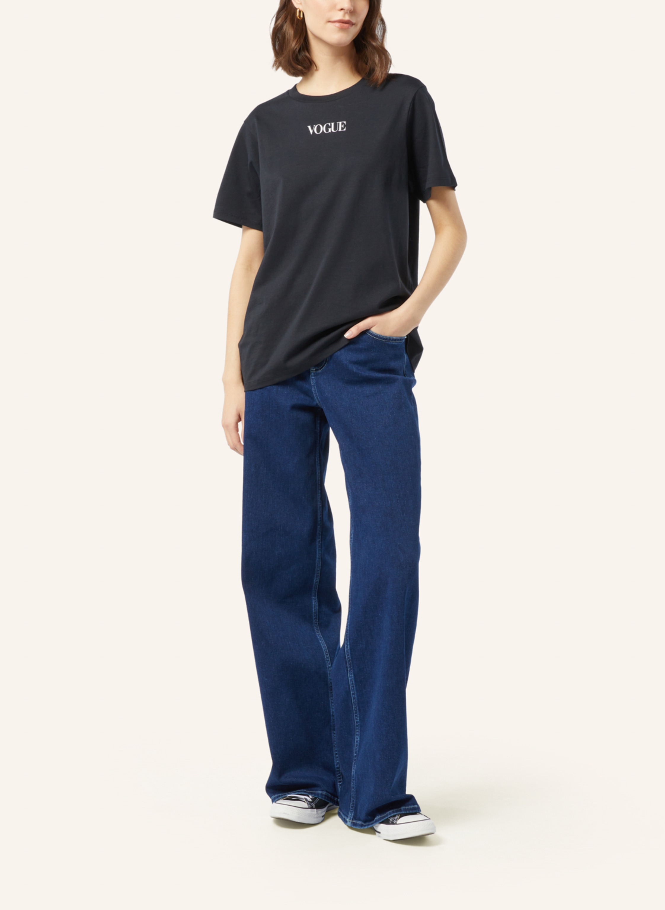 Thumbnail - Vogue Collection T-Shirt schwarz