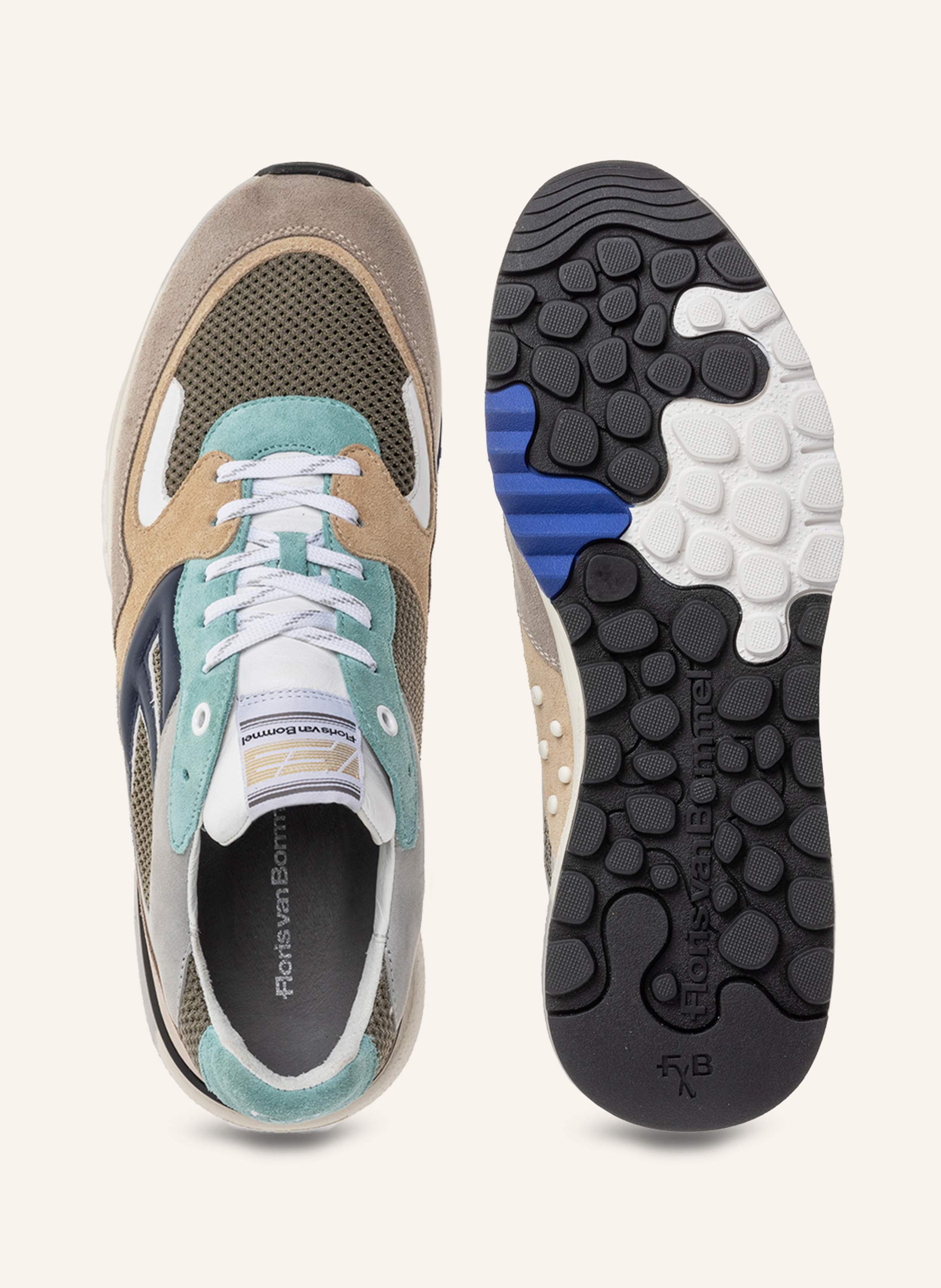 Thumbnail - Floris Van Bommel Sneaker De Treener 01 blau