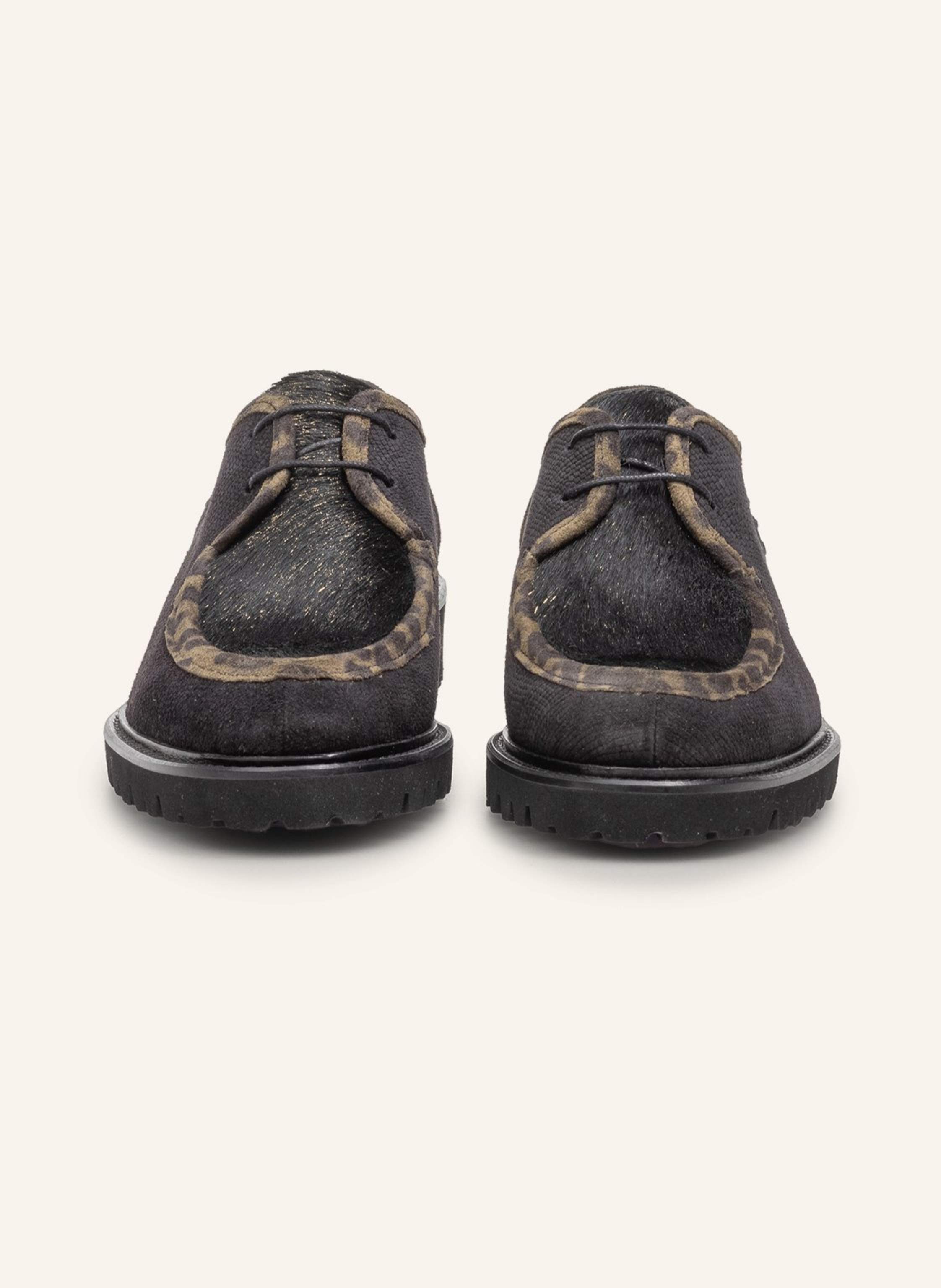 Thumbnail - Floris Van Bommel Lace Shoe Selsi 04 schwarz