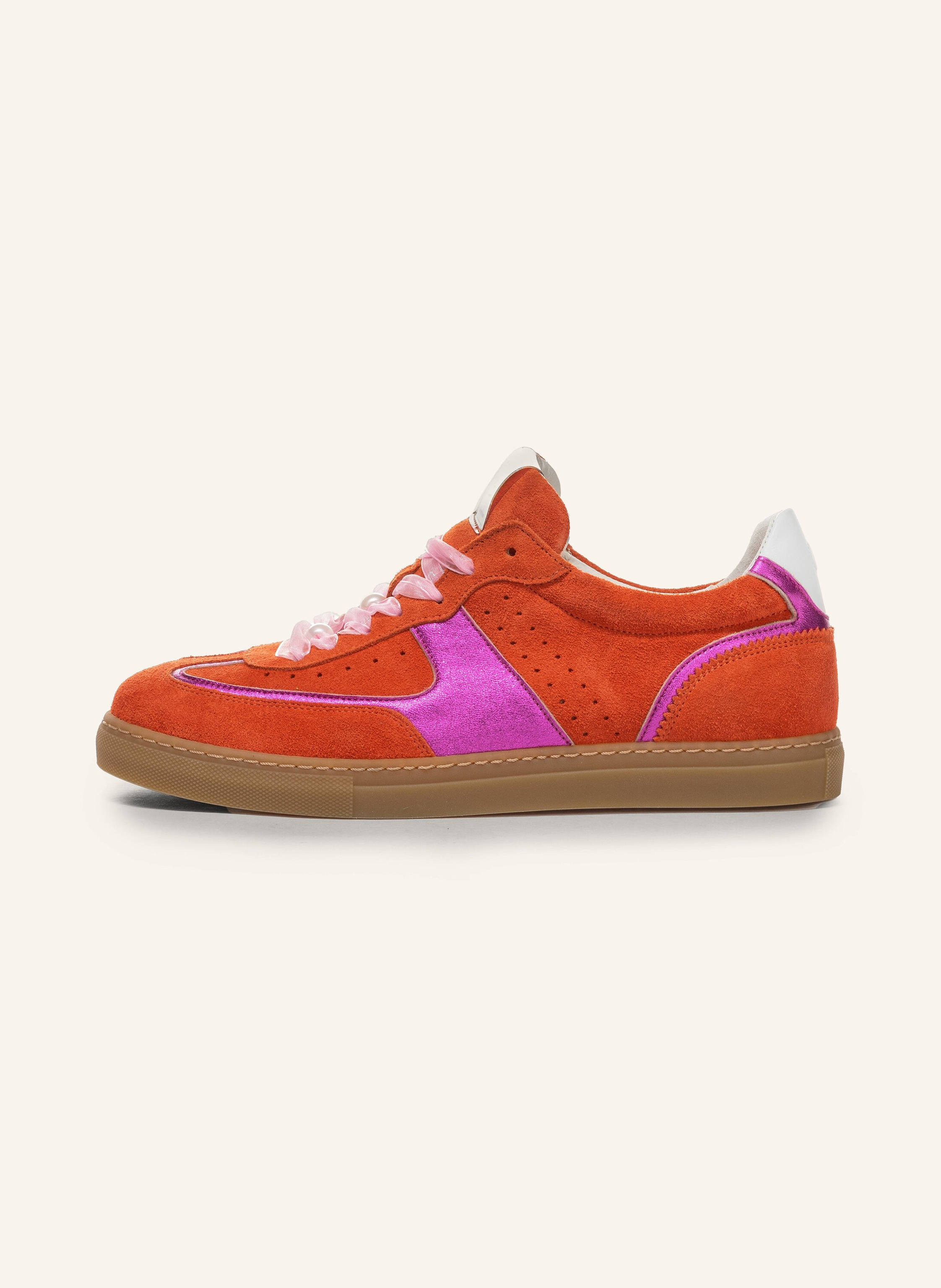 Thumbnail - Floris Van Bommel Sneaker Minni 04 orange