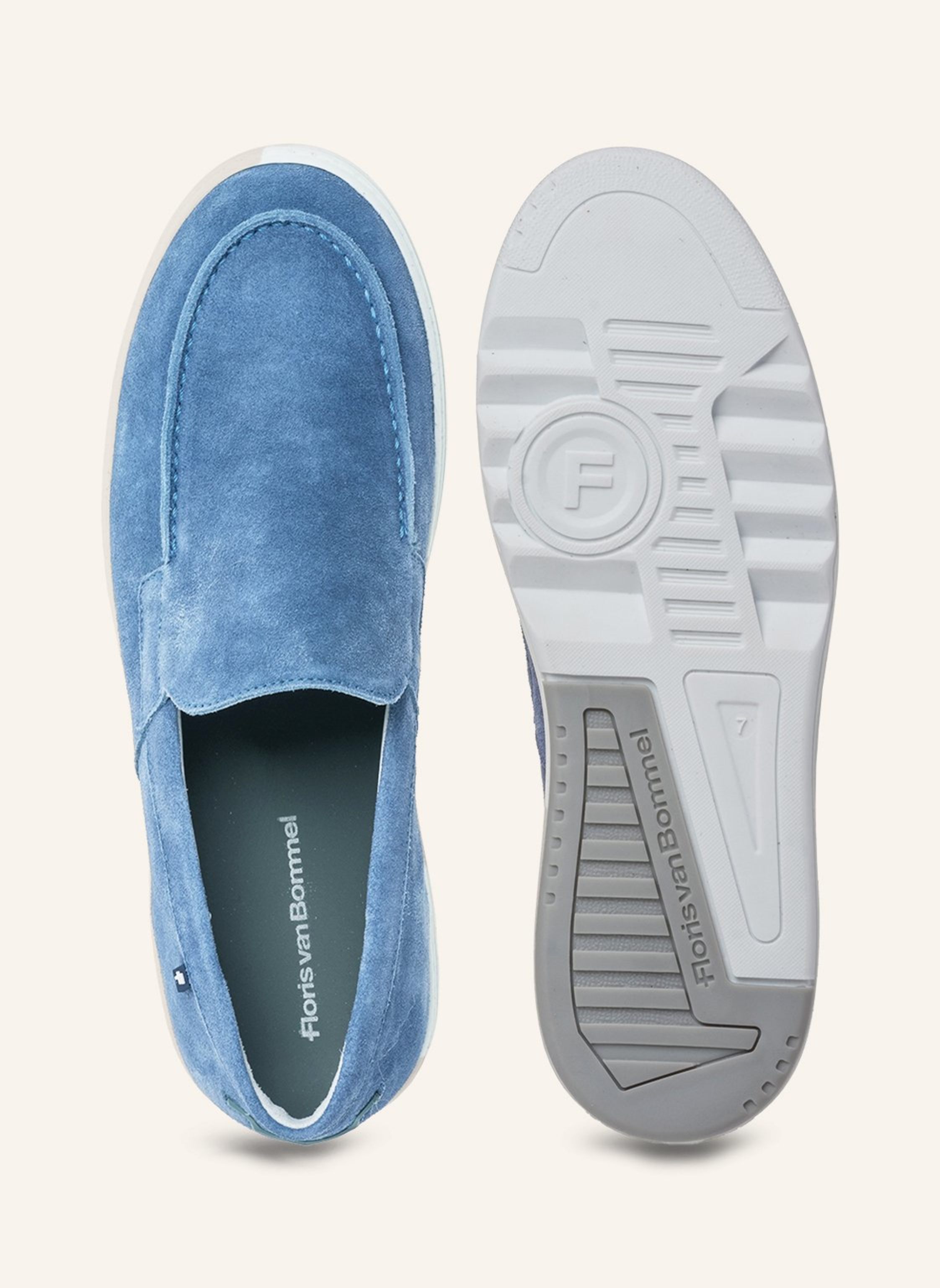 Thumbnail - Floris Van Bommel Loafer De Kupster 04 blau