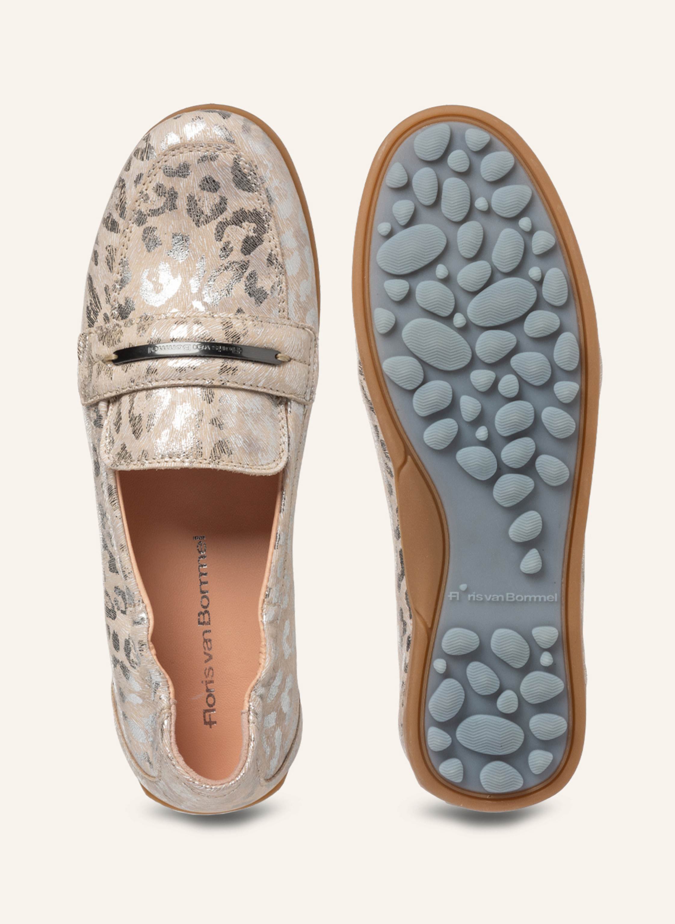 Thumbnail - Floris Van Bommel Loafer Sitti 03 beige