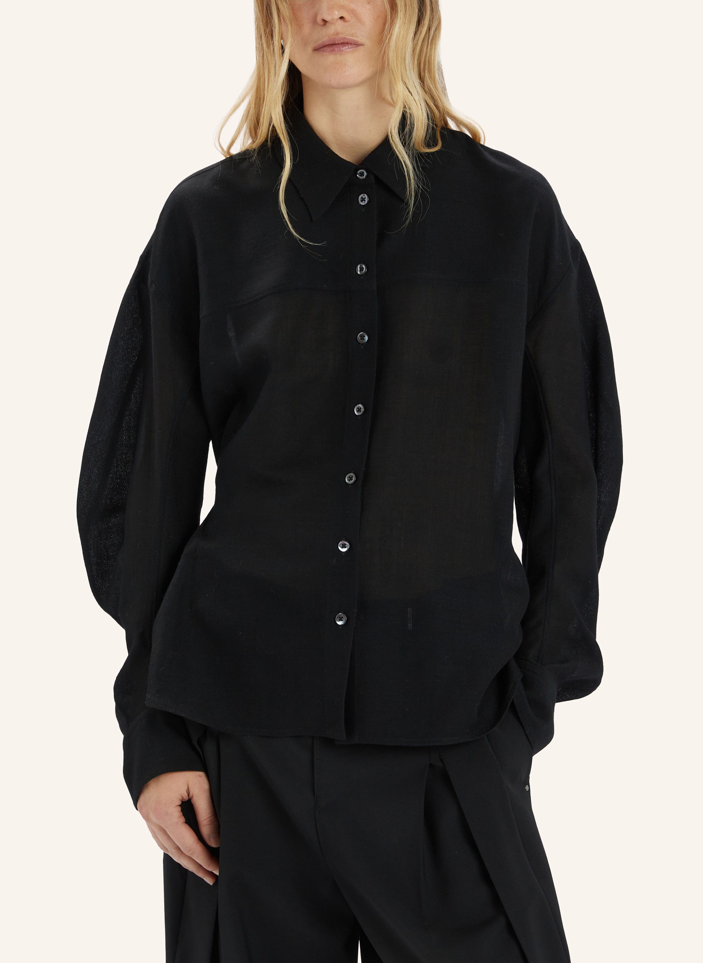 Thumbnail - High Hemdbluse Scoot schwarz