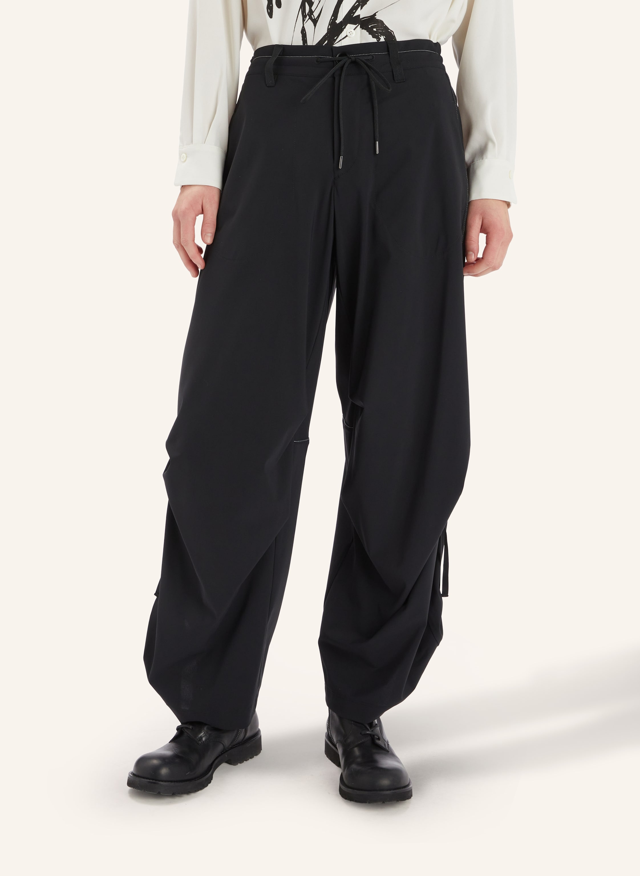 Thumbnail - High Hose Outgoing Im Jogging-Stil schwarz