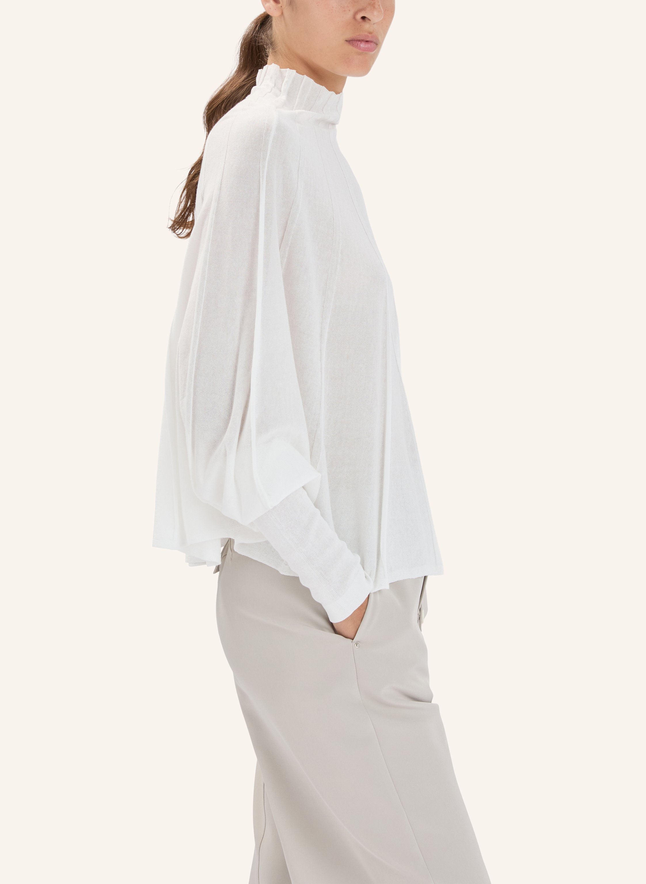 Thumbnail - High Strickpullover Up-Date weiss