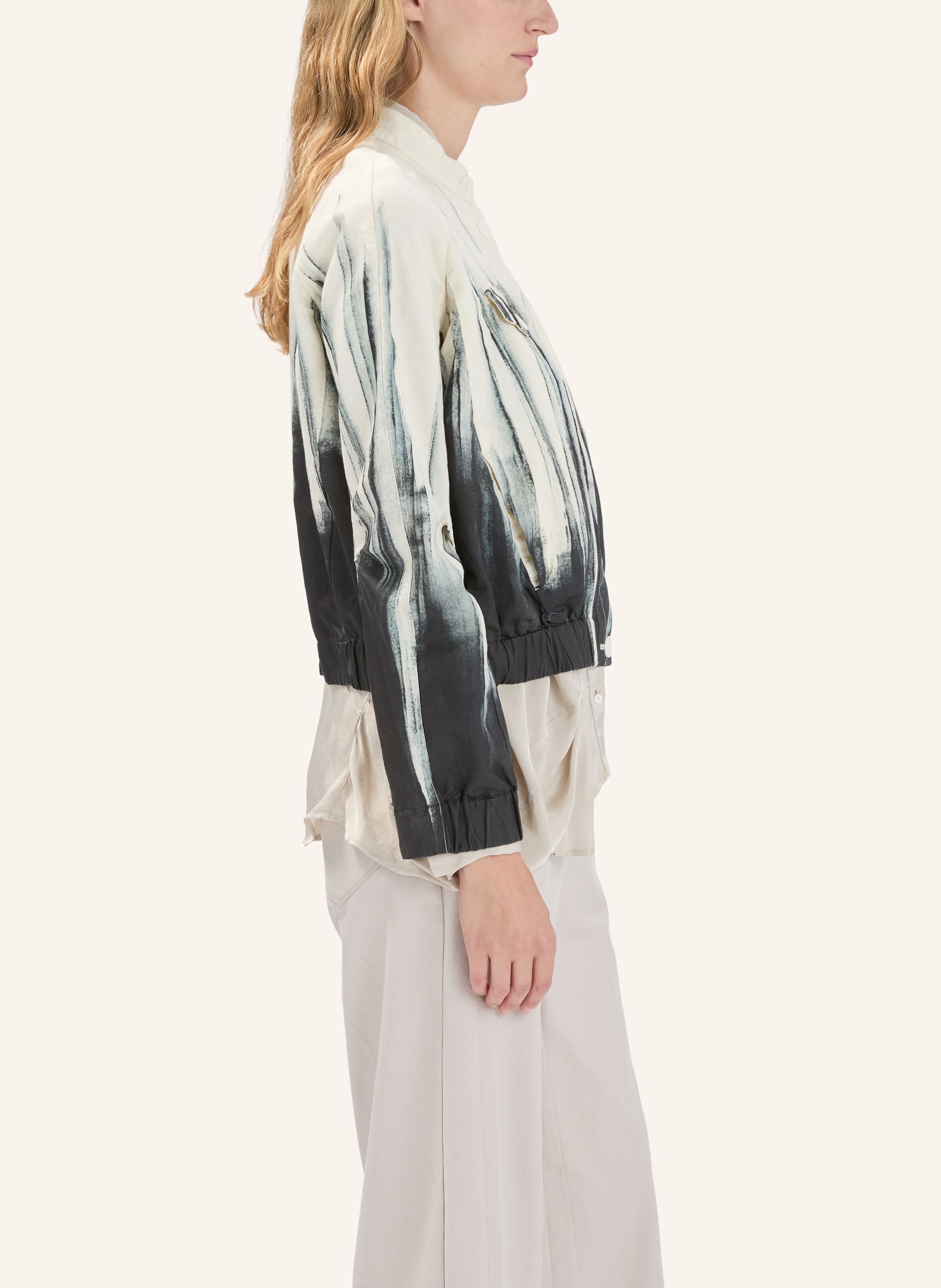 Thumbnail - High Blouson Jack-Coat blau