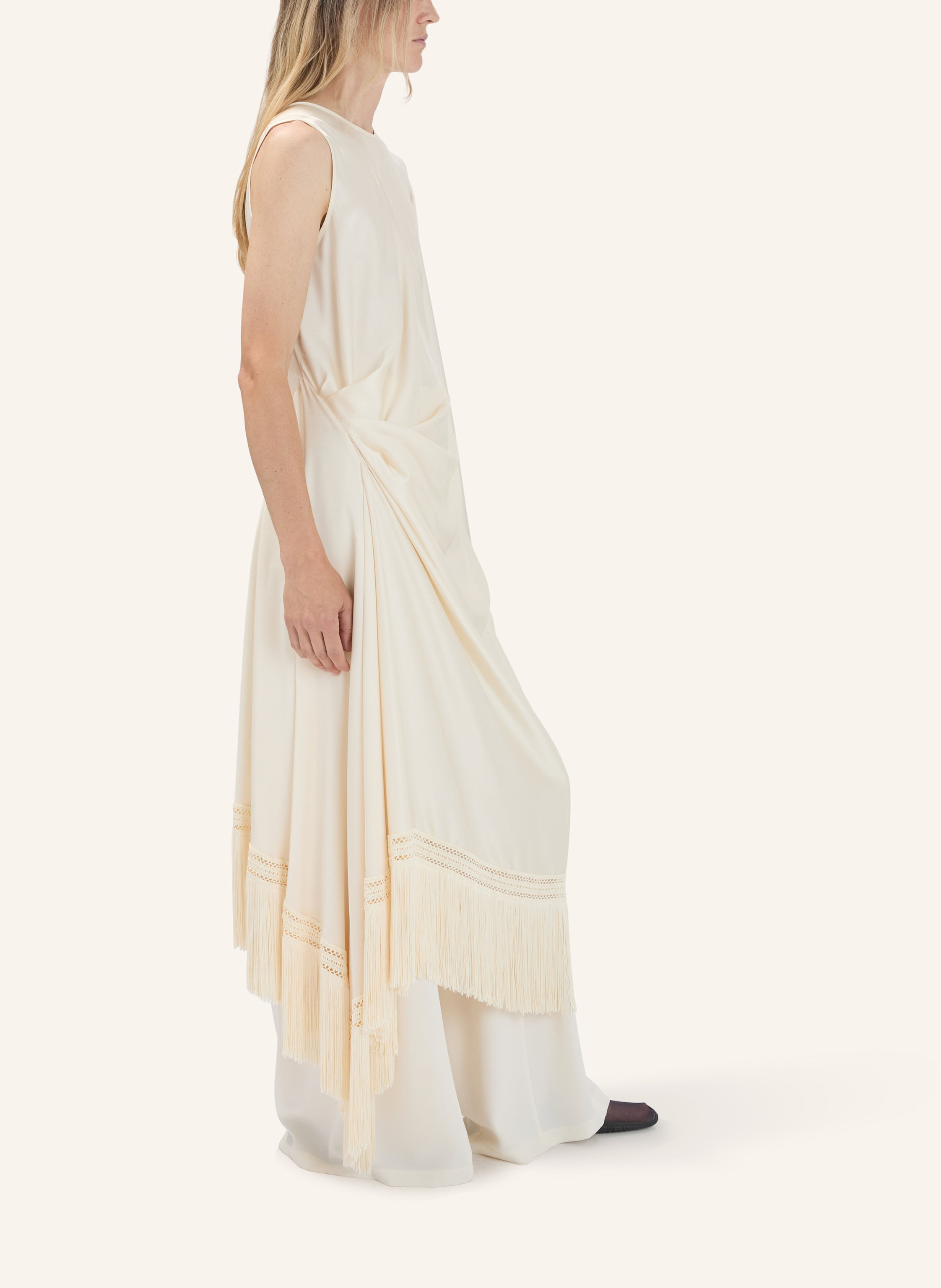 Thumbnail - High One-Shoulder-Kleid Condone gelb