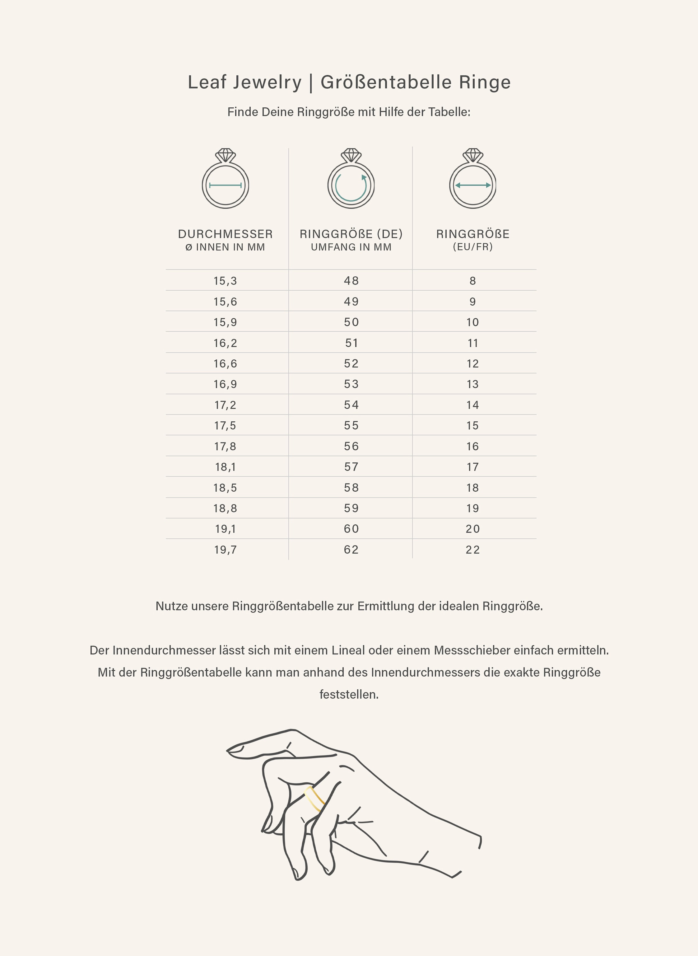 Thumbnail - Leaf Ring Triple Aus 18 Karat Weißgold Mit Diamanten silber