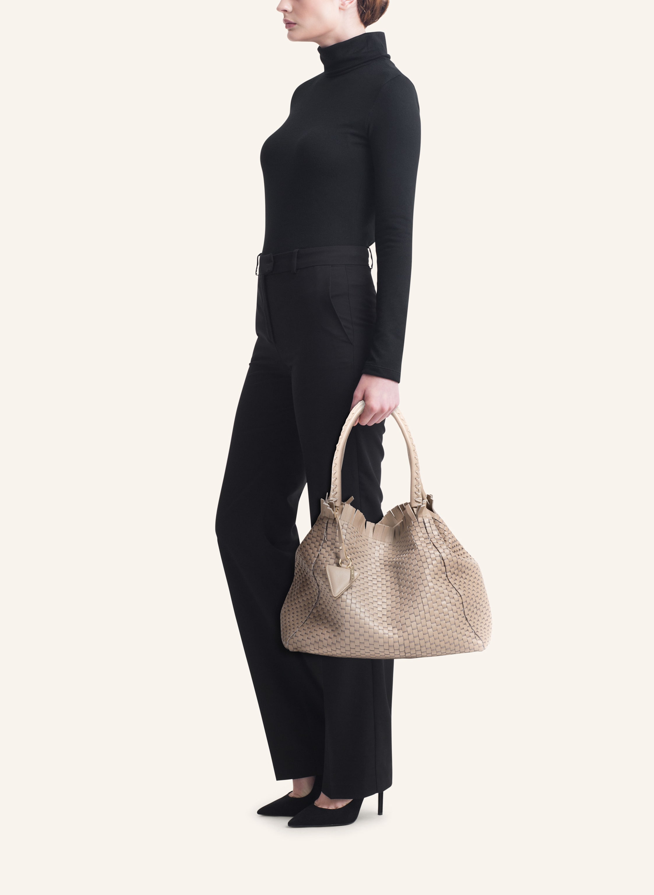 Thumbnail - Parise Handtasche '09' Medium beige